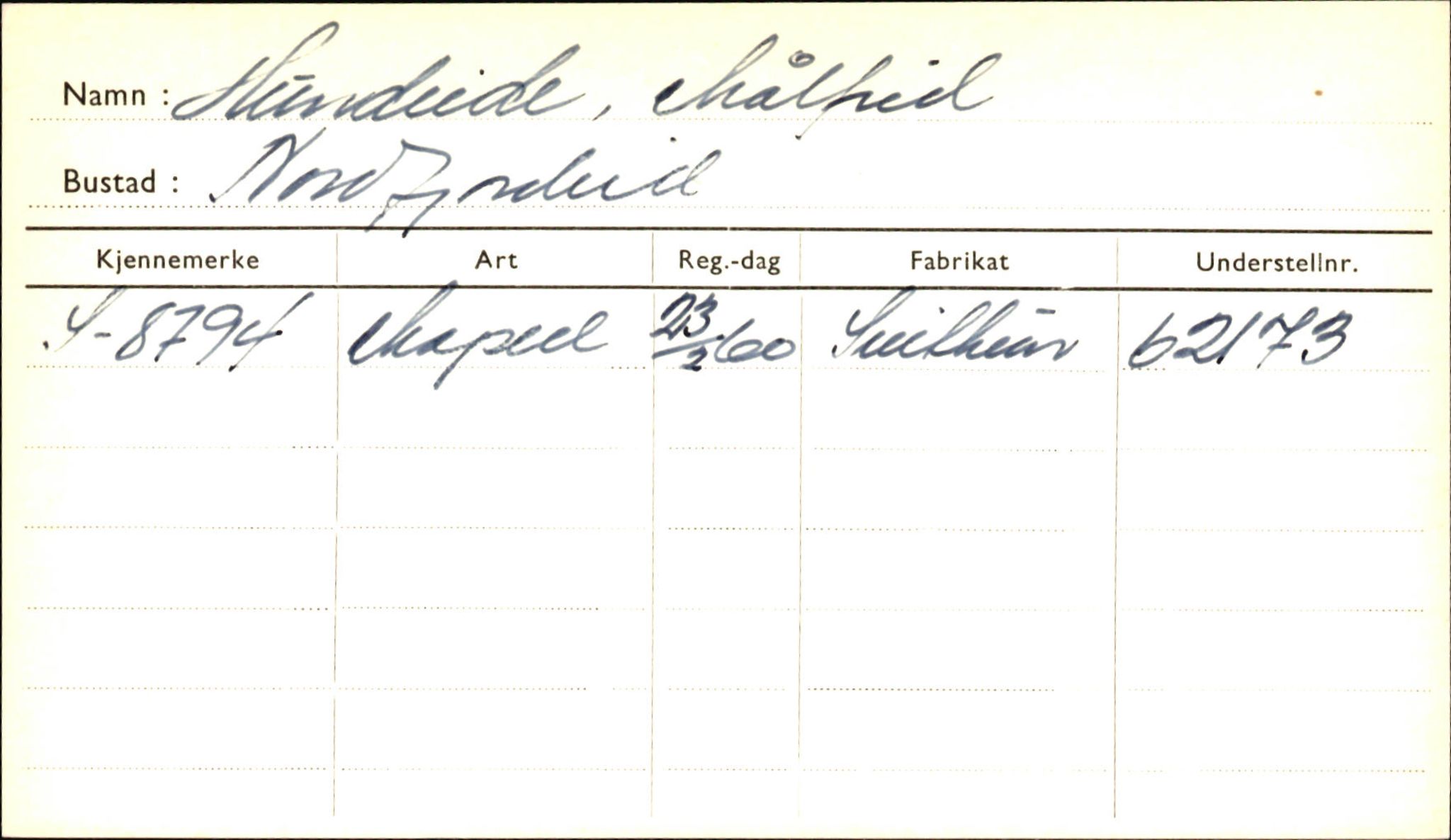 Statens vegvesen, Sogn og Fjordane vegkontor, SAB/A-5301/4/F/L0001A: Eigarregister Fjordane til 1.6.1961, 1930-1961, s. 754