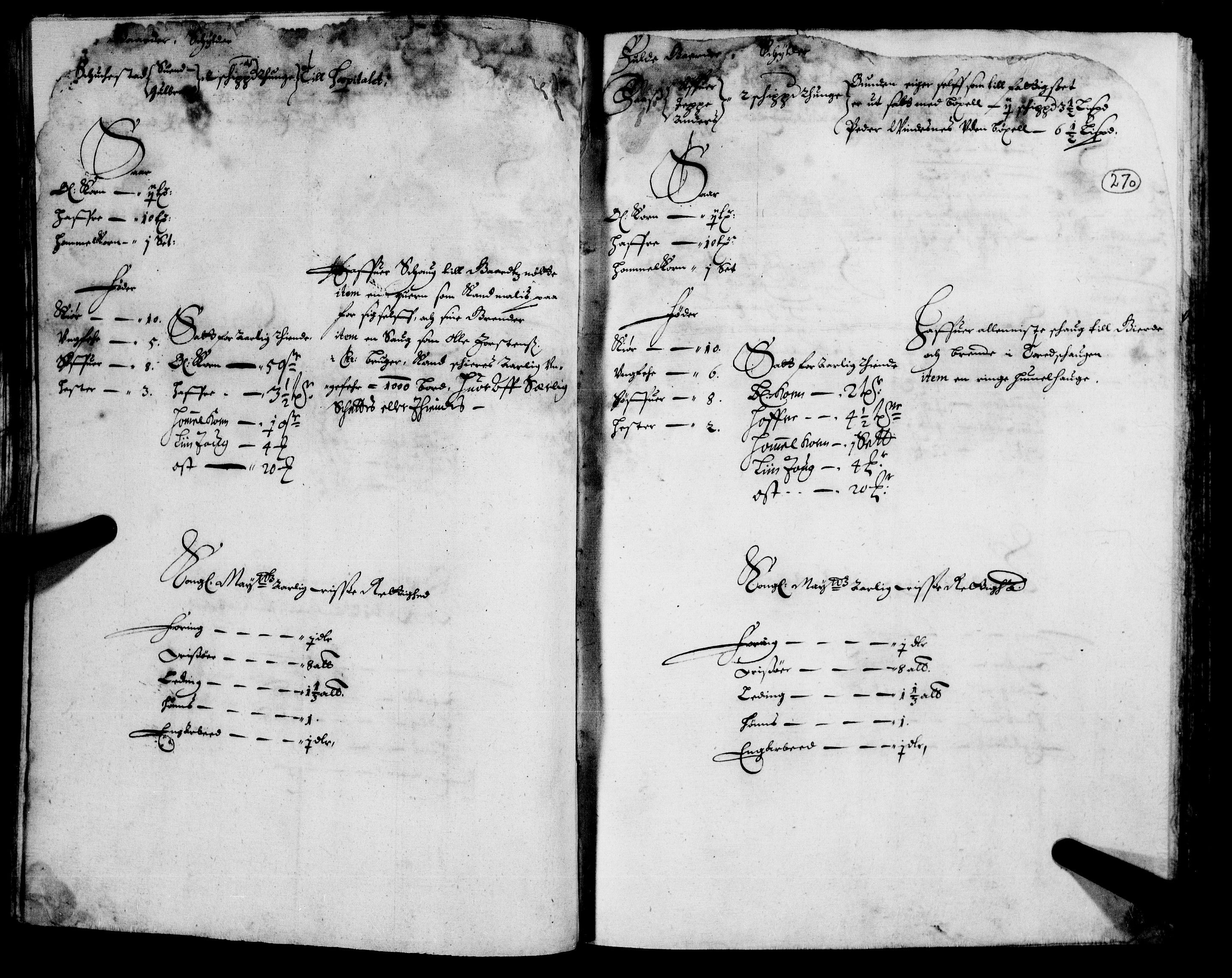 Rentekammeret inntil 1814, Realistisk ordnet avdeling, AV/RA-EA-4070/N/Nb/Nba/L0008: Nedre Romerike fogderi, 2. del, 1666, s. 269b-270a