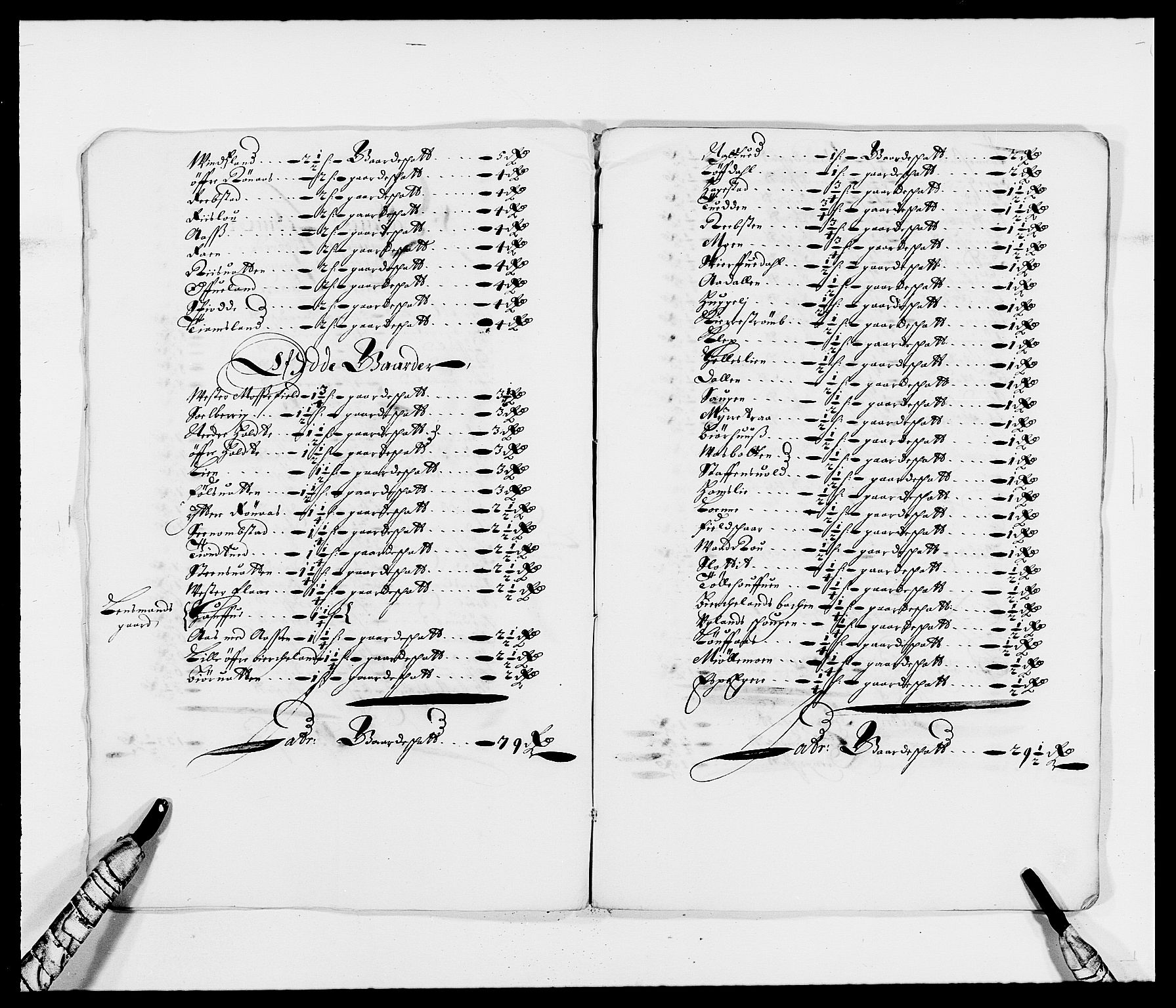 Rentekammeret inntil 1814, Reviderte regnskaper, Fogderegnskap, RA/EA-4092/R39/L2300: Fogderegnskap Nedenes, 1672-1674, s. 173