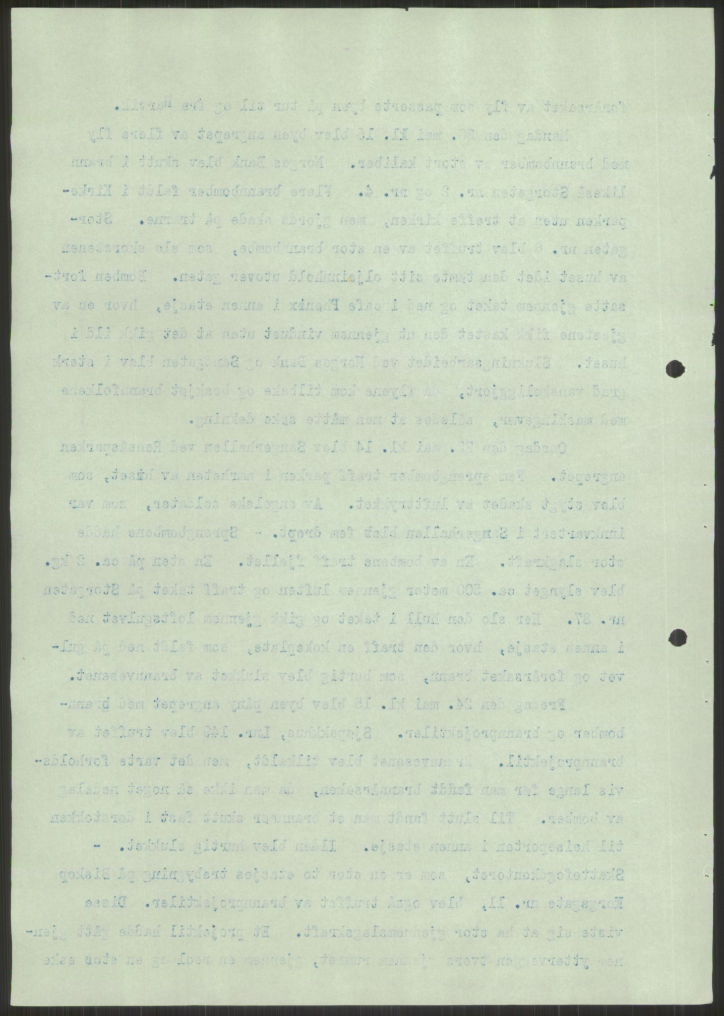 Forsvaret, Forsvarets krigshistoriske avdeling, AV/RA-RAFA-2017/Y/Ya/L0017: II-C-11-31 - Fylkesmenn.  Rapporter om krigsbegivenhetene 1940., 1940, s. 75