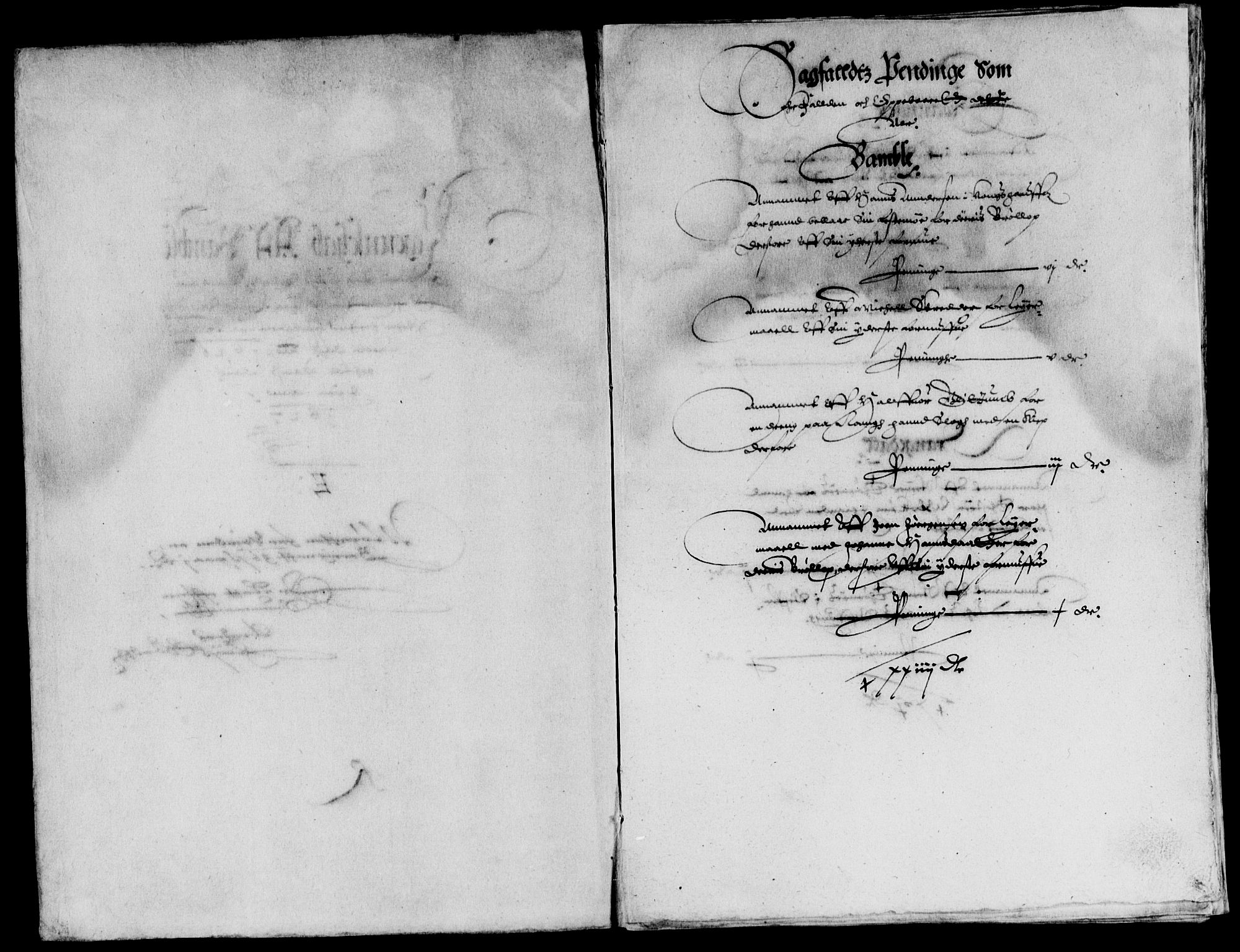 Rentekammeret inntil 1814, Reviderte regnskaper, Lensregnskaper, AV/RA-EA-5023/R/Rb/Rbp/L0010: Bratsberg len, 1625-1627