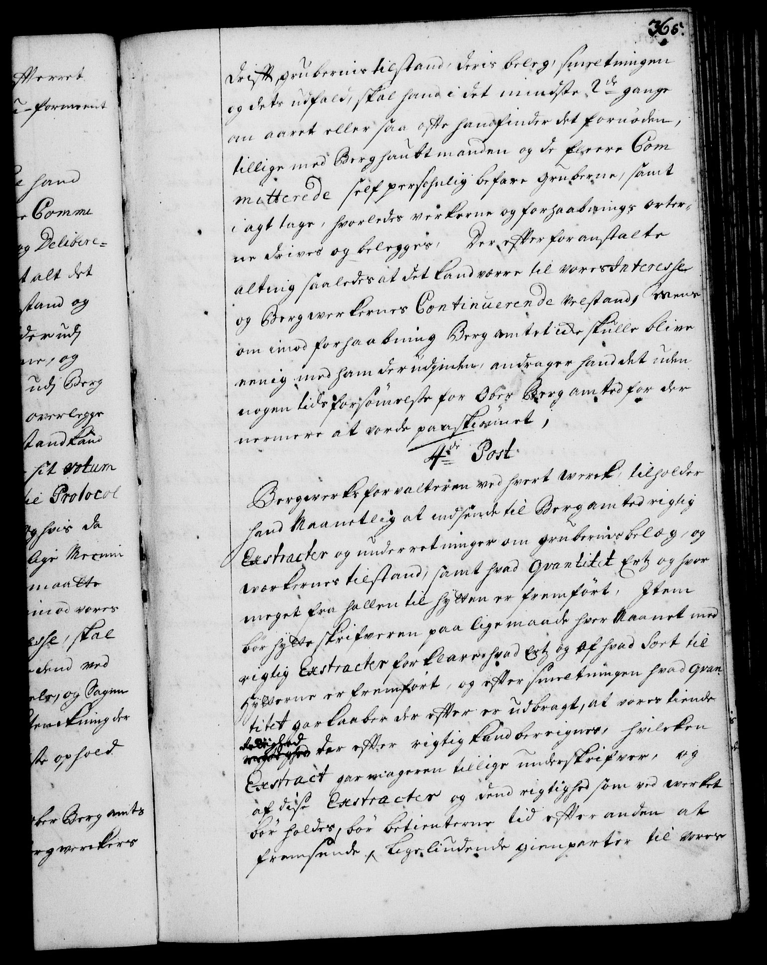 Rentekammeret, Kammerkanselliet, RA/EA-3111/G/Gg/Ggi/L0001: Norsk instruksjonsprotokoll med register (merket RK 53.34), 1720-1729, s. 365