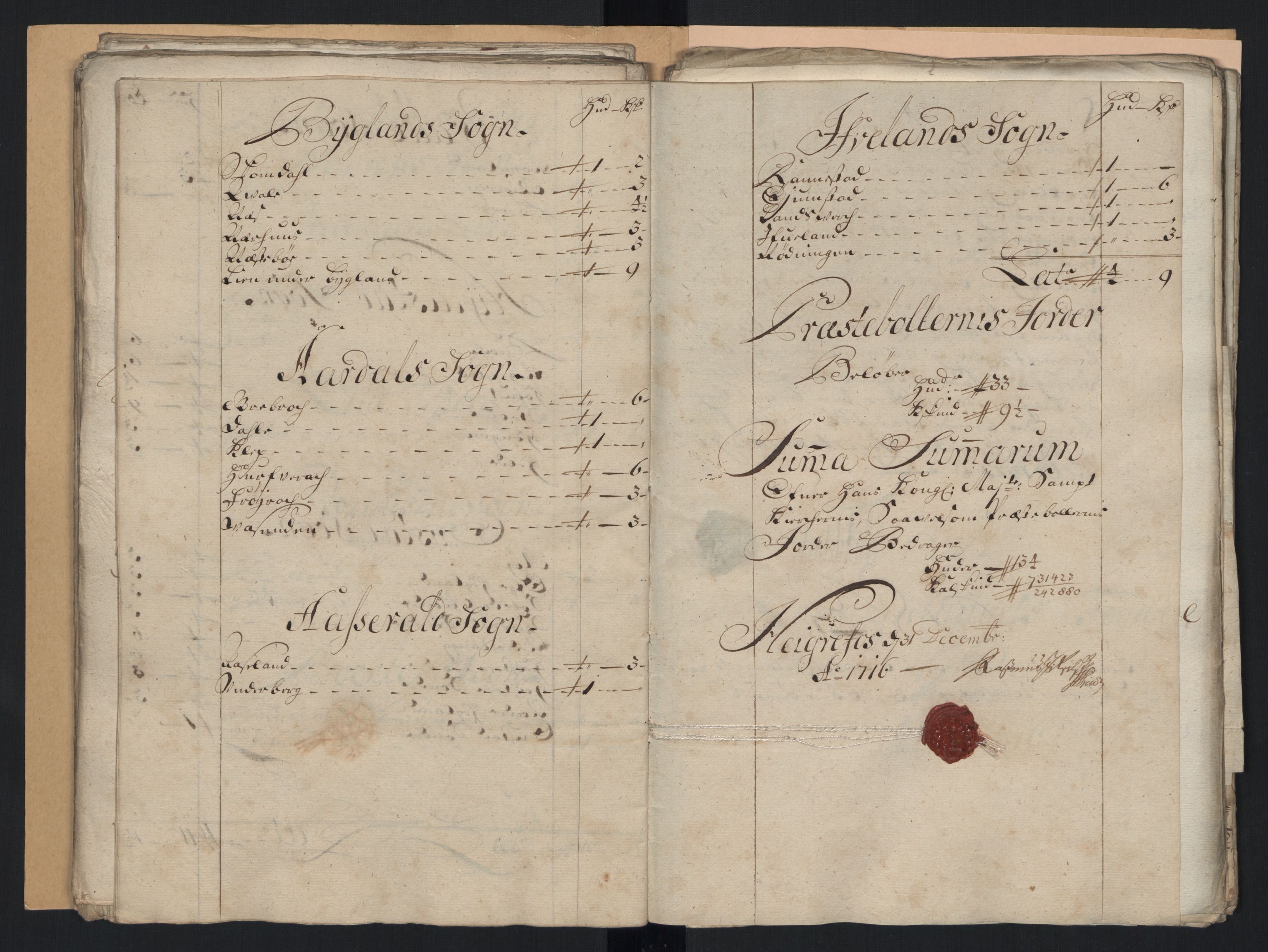 Rentekammeret inntil 1814, Reviderte regnskaper, Fogderegnskap, AV/RA-EA-4092/R40/L2452: Fogderegnskap Råbyggelag, 1716-1717, s. 90