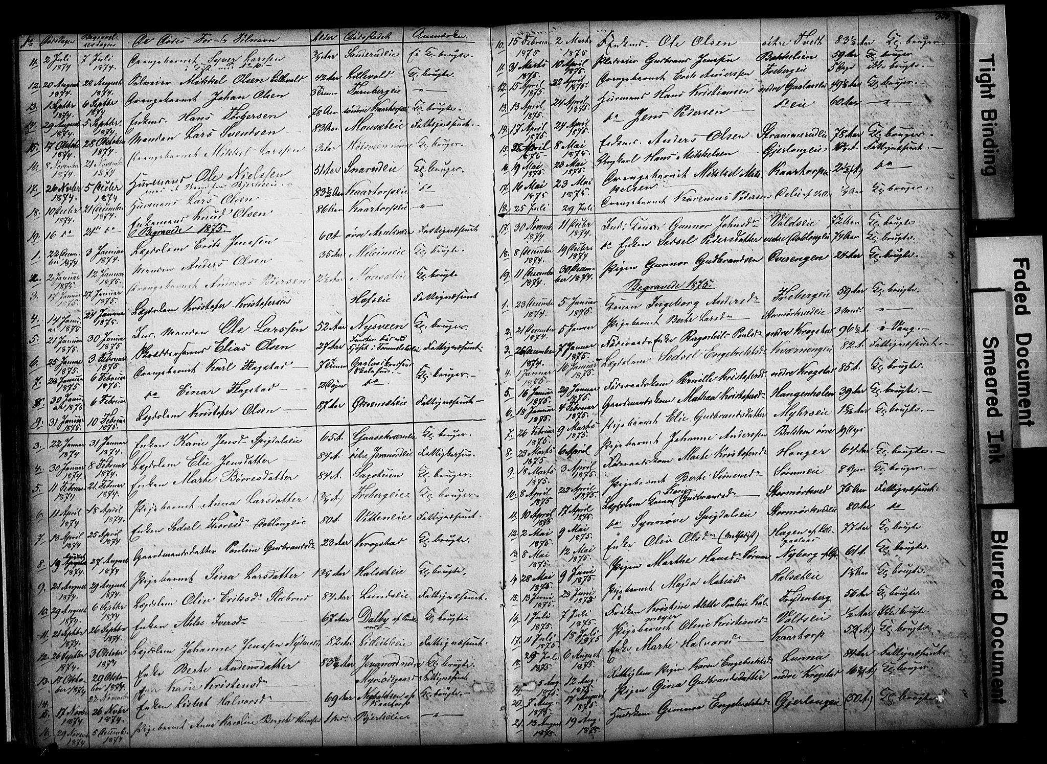 Vang prestekontor, Hedmark, AV/SAH-PREST-008/H/Ha/Hab/L0018: Klokkerbok nr. 18, 1871-1903, s. 353