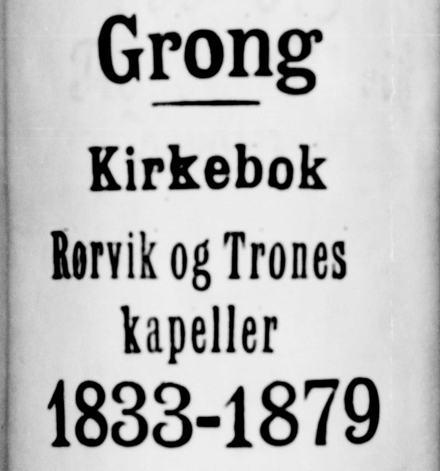 Ministerialprotokoller, klokkerbøker og fødselsregistre - Nord-Trøndelag, AV/SAT-A-1458/762/L0538: Ministerialbok nr. 762A02 /1, 1833-1879