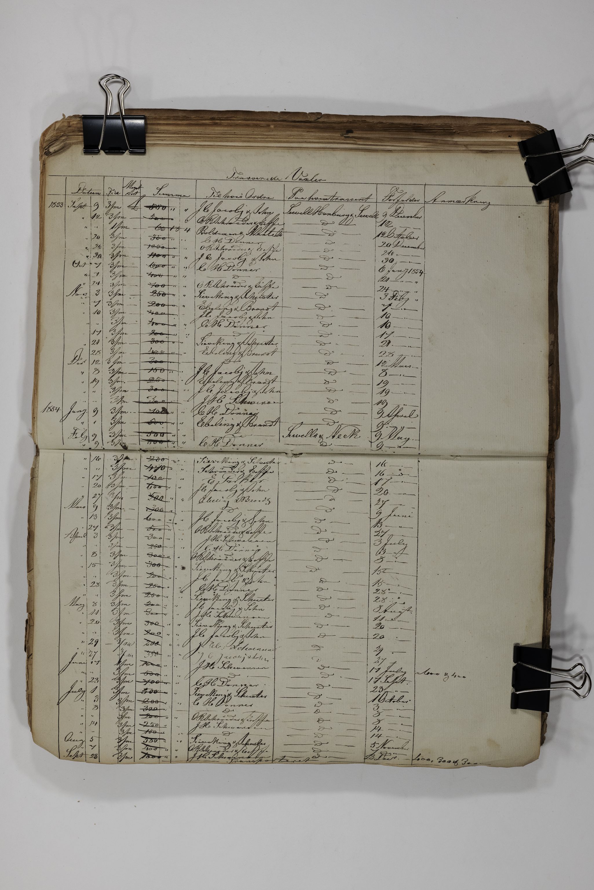 Blehr/ Kjellestad, TEMU/TGM-A-1212/R/Rl/L0011: Transferede veksler, 1836-1857, s. 78