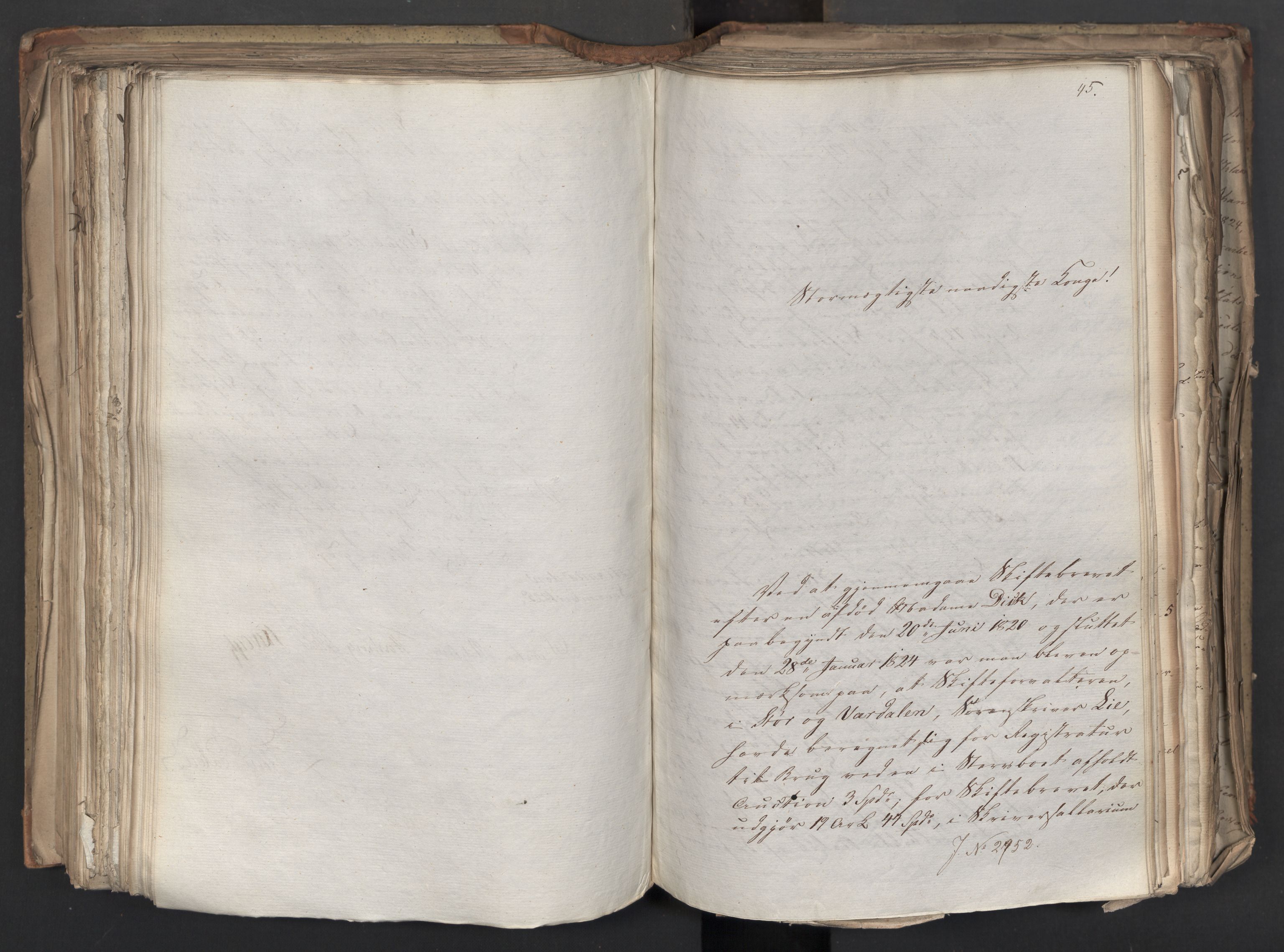 Statsrådsavdelingen i Stockholm, AV/RA-S-1003/D/Da/L0044: Regjeringsinnstillinger nr. 2846-3066, 1825, s. 304