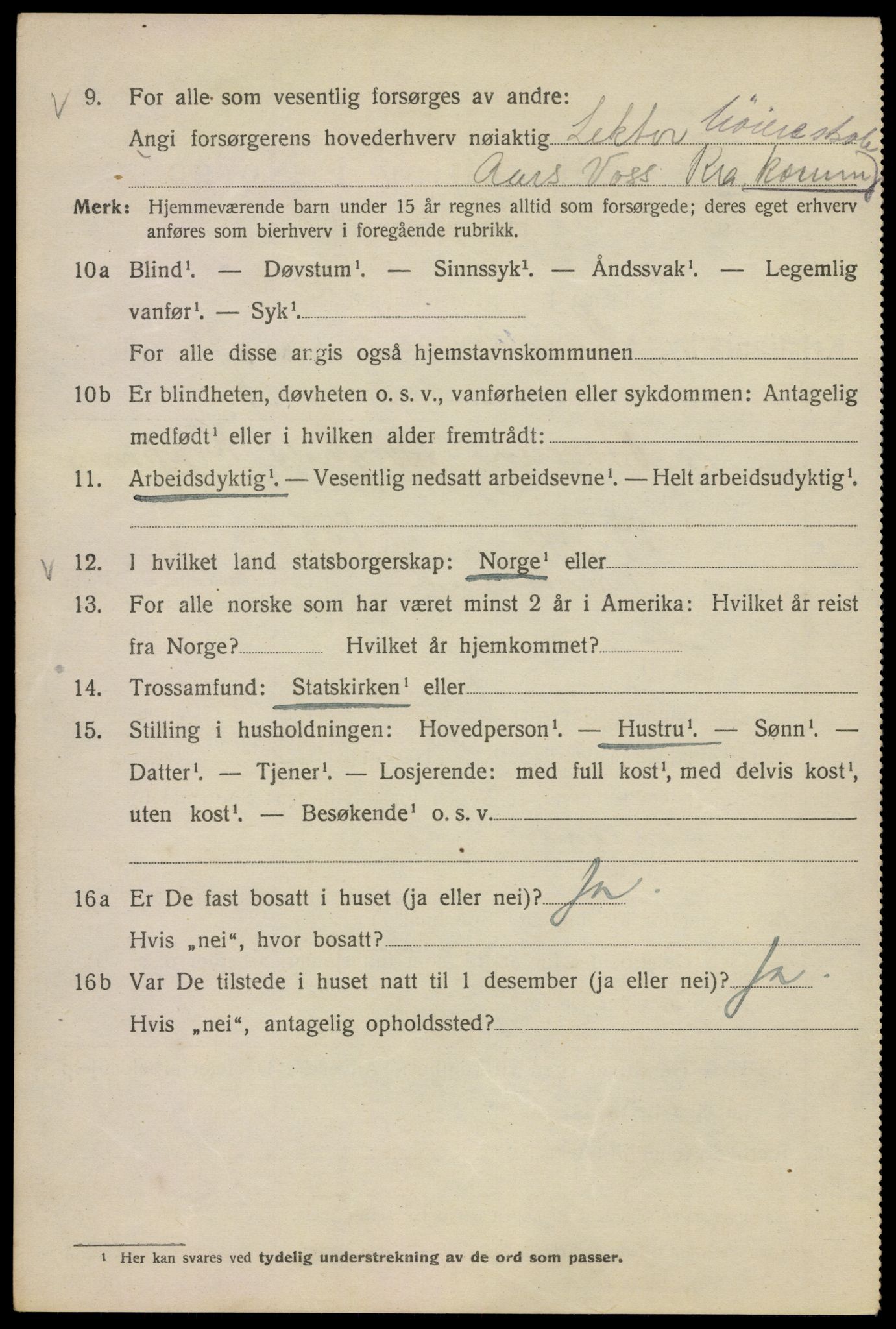 SAO, Folketelling 1920 for 0301 Kristiania kjøpstad, 1920, s. 372650