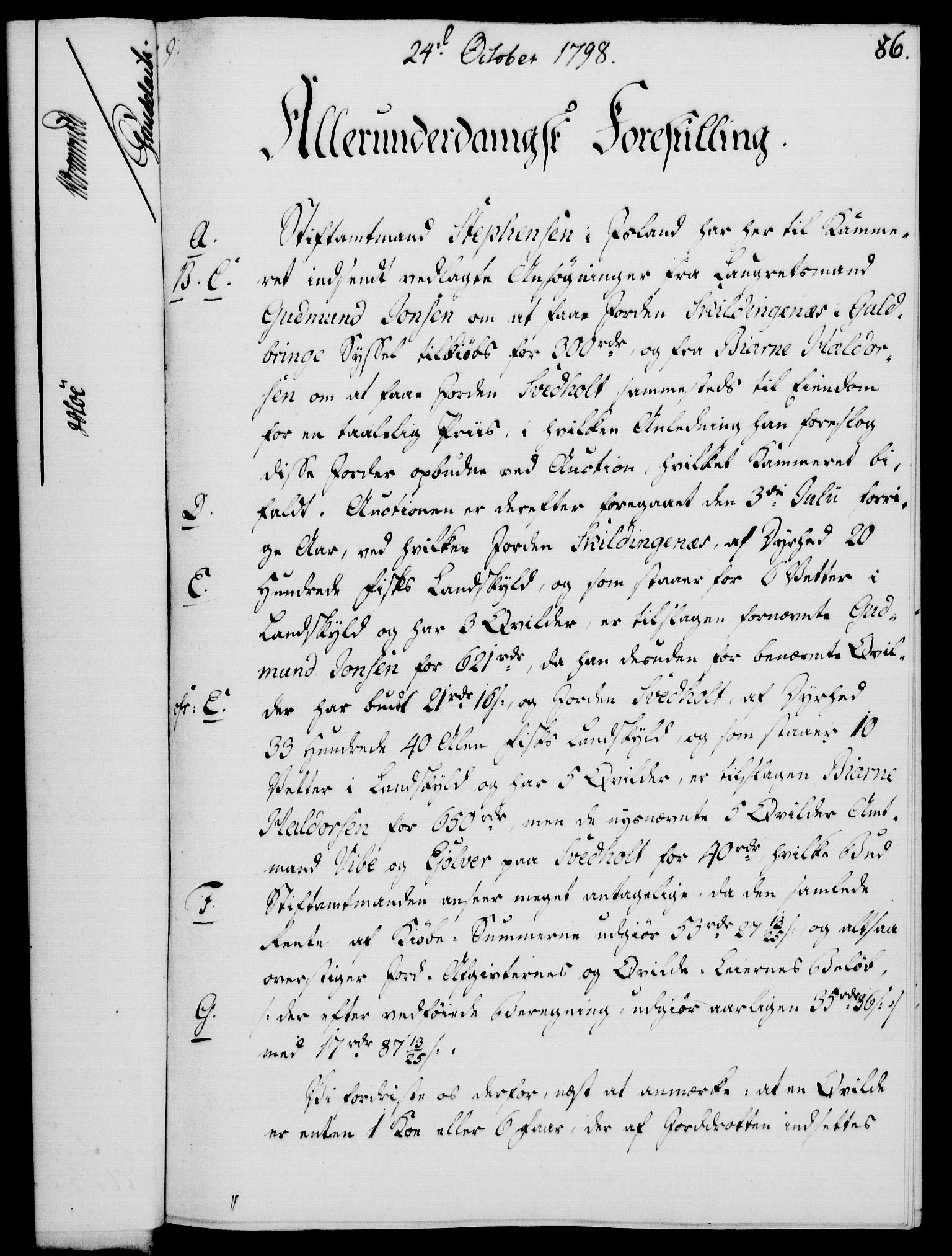Rentekammeret, Kammerkanselliet, AV/RA-EA-3111/G/Gf/Gfa/L0080: Norsk relasjons- og resolusjonsprotokoll (merket RK 52.80), 1798, s. 565