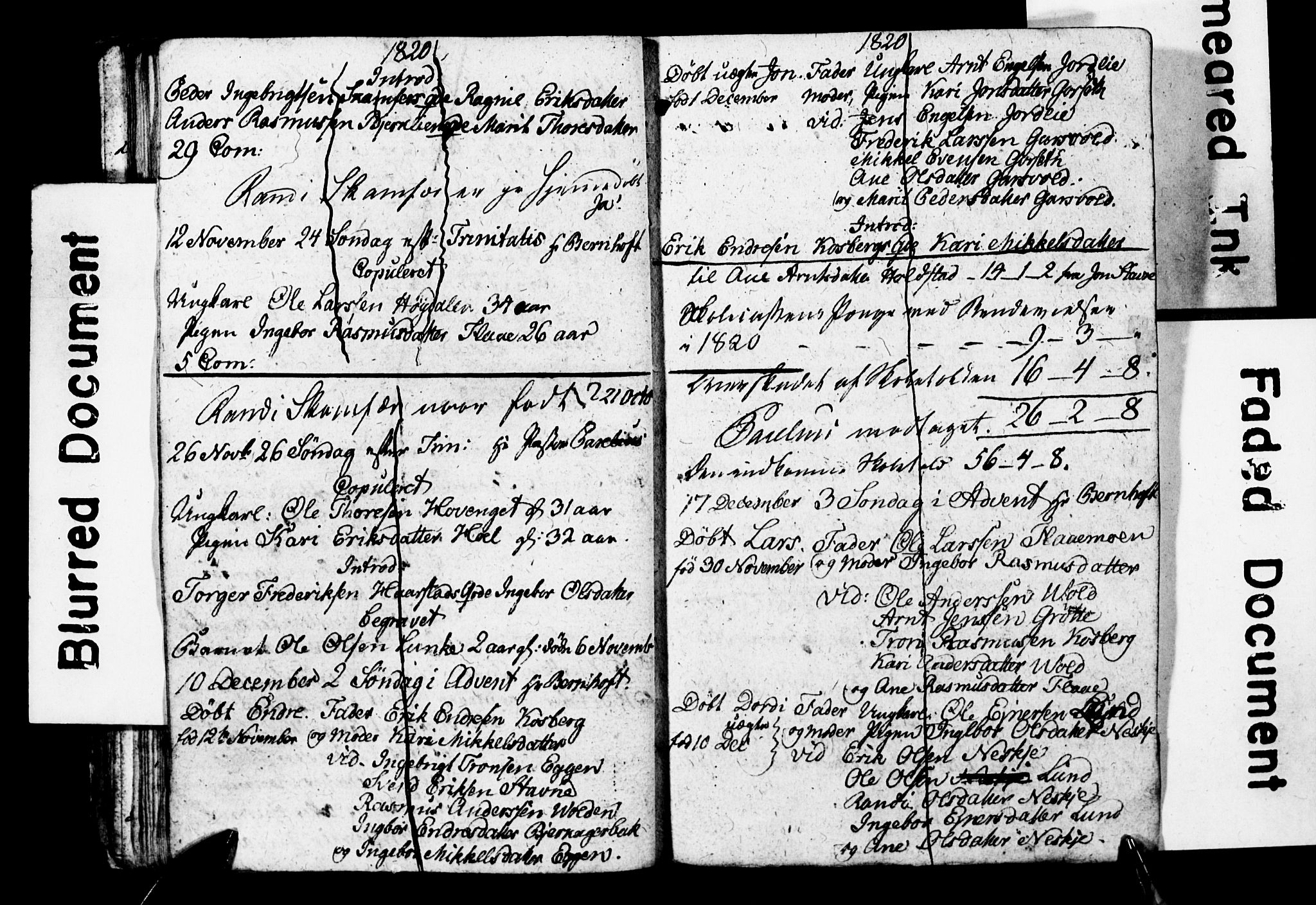 Ministerialprotokoller, klokkerbøker og fødselsregistre - Sør-Trøndelag, SAT/A-1456/674/L0882: Klokkerbok nr. 674C09, 1818-1822