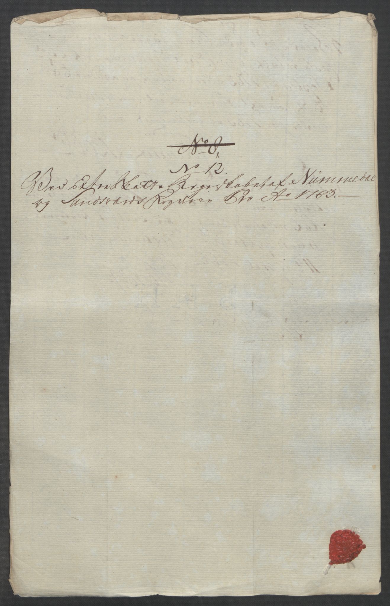 Rentekammeret inntil 1814, Reviderte regnskaper, Fogderegnskap, RA/EA-4092/R24/L1672: Ekstraskatten Numedal og Sandsvær, 1762-1767, s. 173