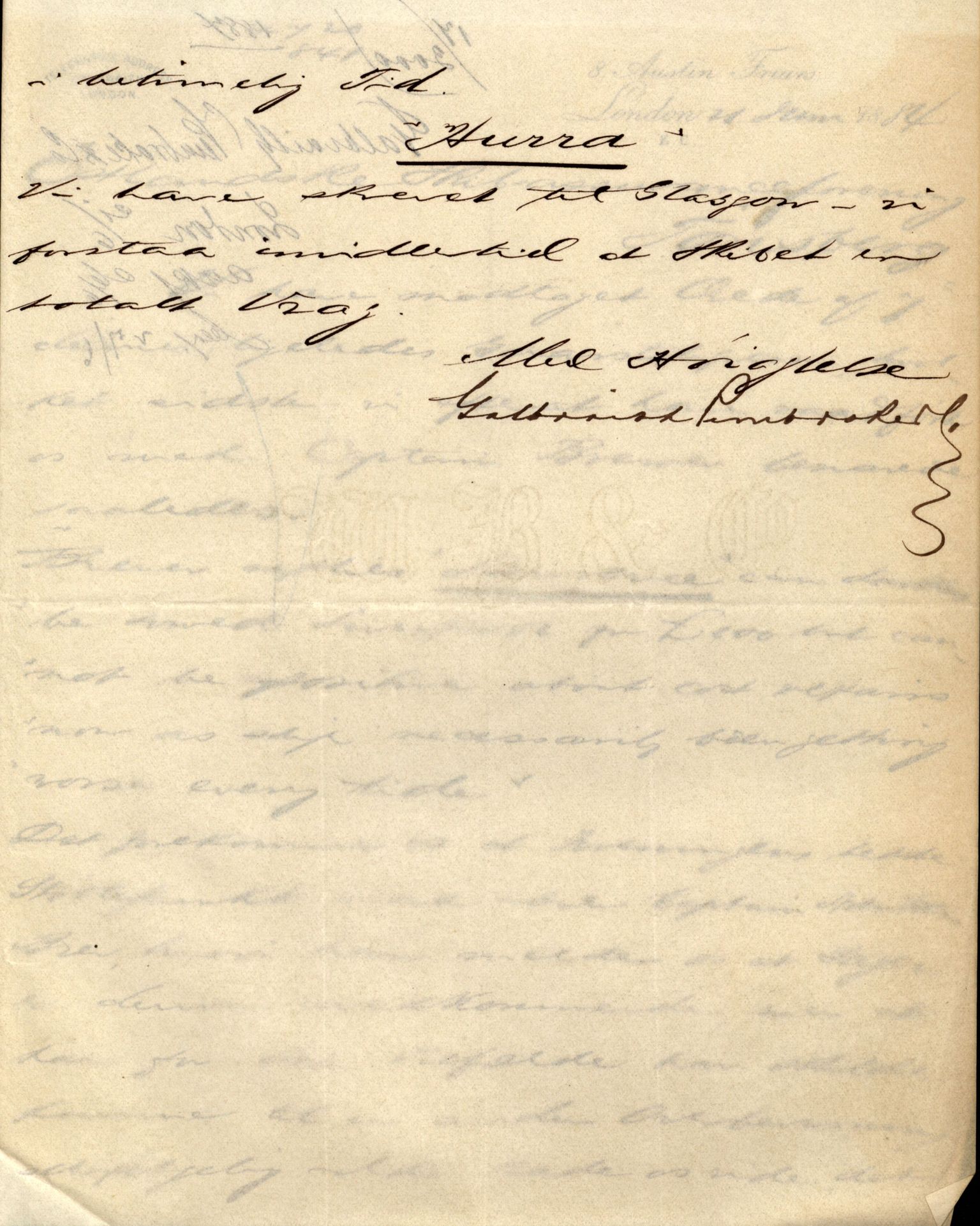 Pa 63 - Østlandske skibsassuranceforening, VEMU/A-1079/G/Ga/L0016/0015: Havaridokumenter / St. Lawrence, Poseidon, Snap, Josephine, Triton, 1883, s. 4