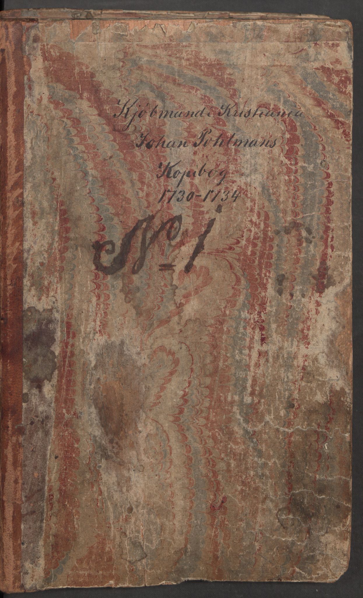 Rentekammeret inntil 1814, Realistisk ordnet avdeling, RA/EA-4070/Kh/L0004: [R2]: Kjøpmann Johan Pohlmands kopibok, 1730-1734, s. 2