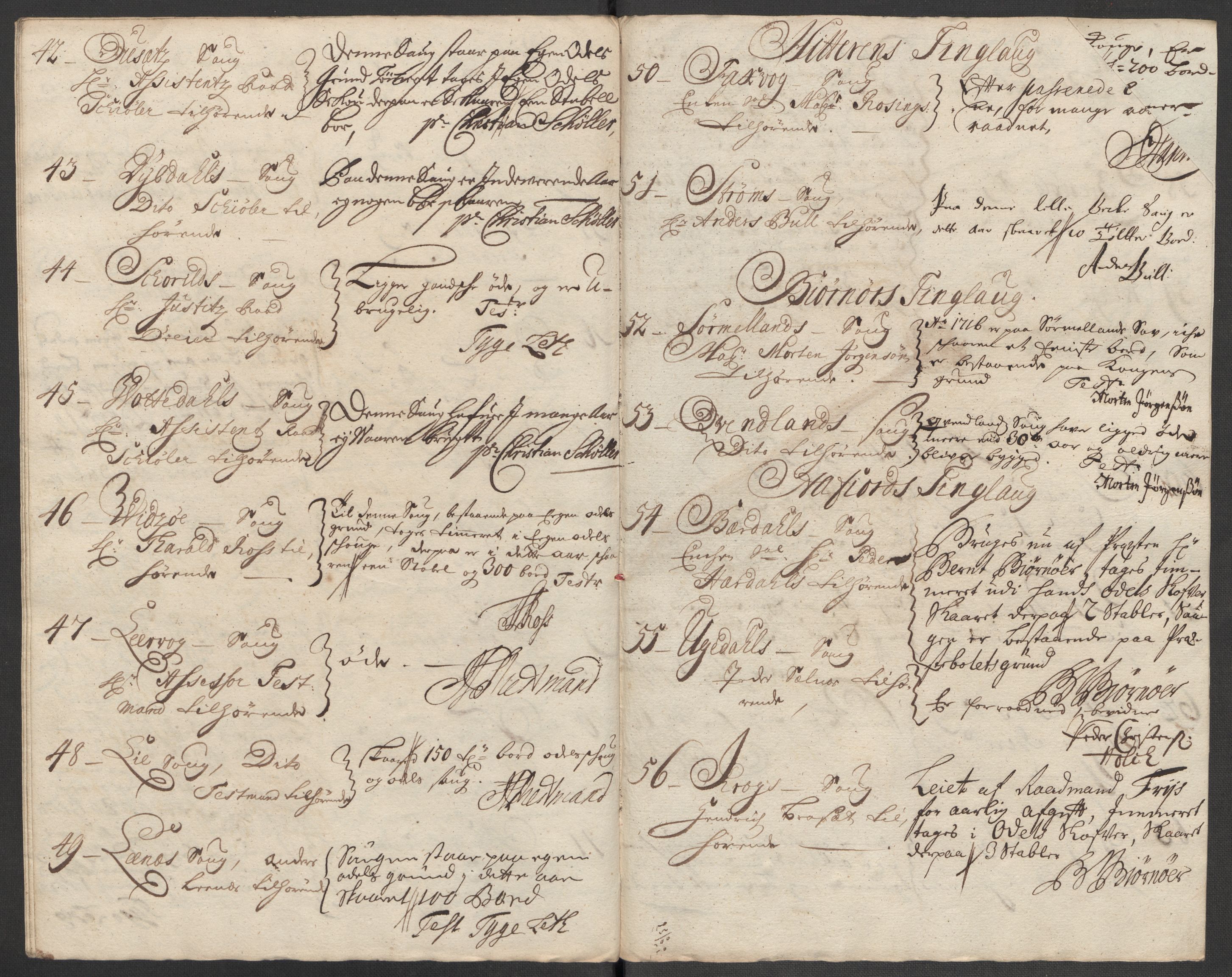 Rentekammeret inntil 1814, Reviderte regnskaper, Fogderegnskap, RA/EA-4092/R57/L3864: Fogderegnskap Fosen, 1716, s. 114
