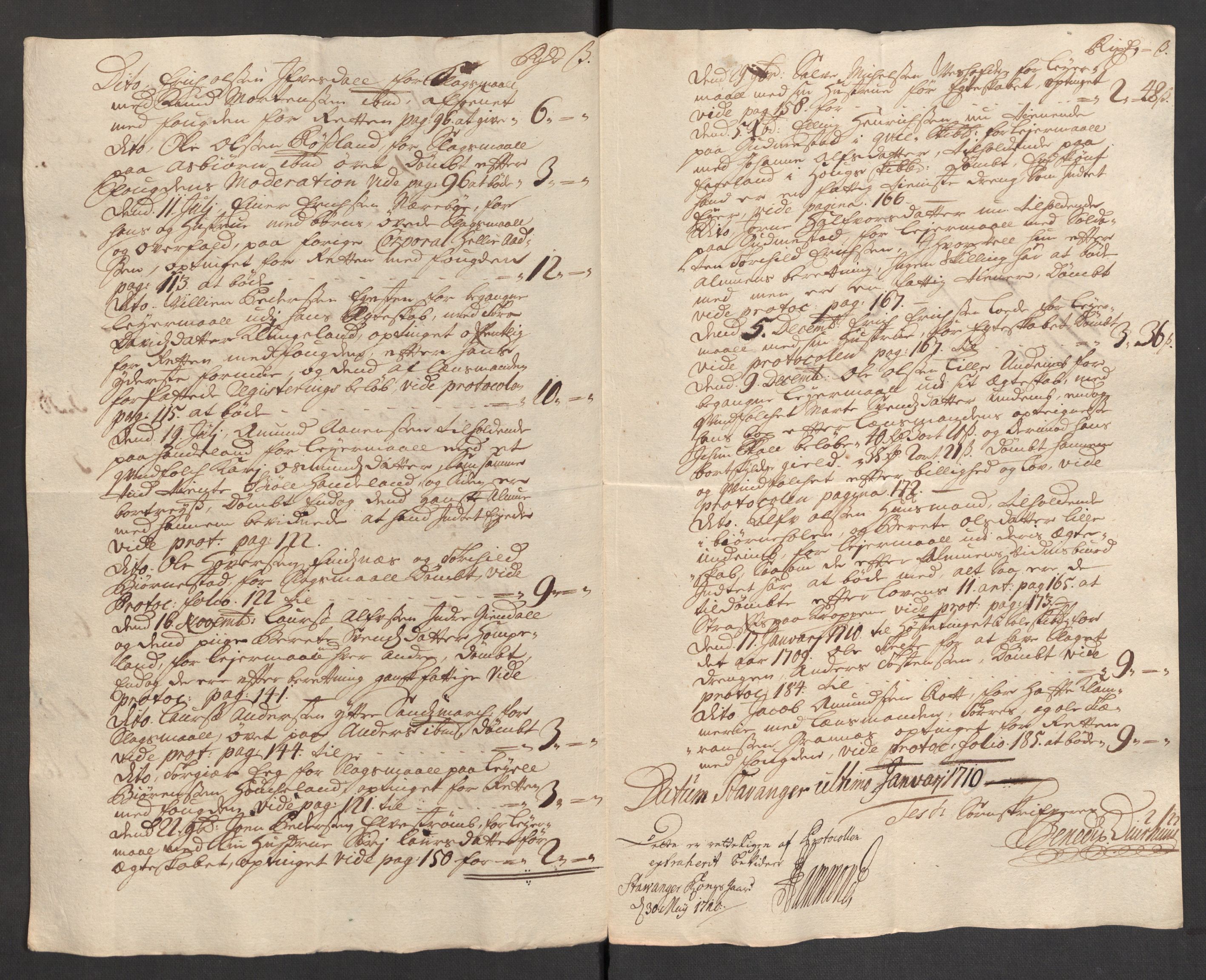 Rentekammeret inntil 1814, Reviderte regnskaper, Fogderegnskap, RA/EA-4092/R46/L2734: Fogderegnskap Jæren og Dalane, 1709-1710, s. 37