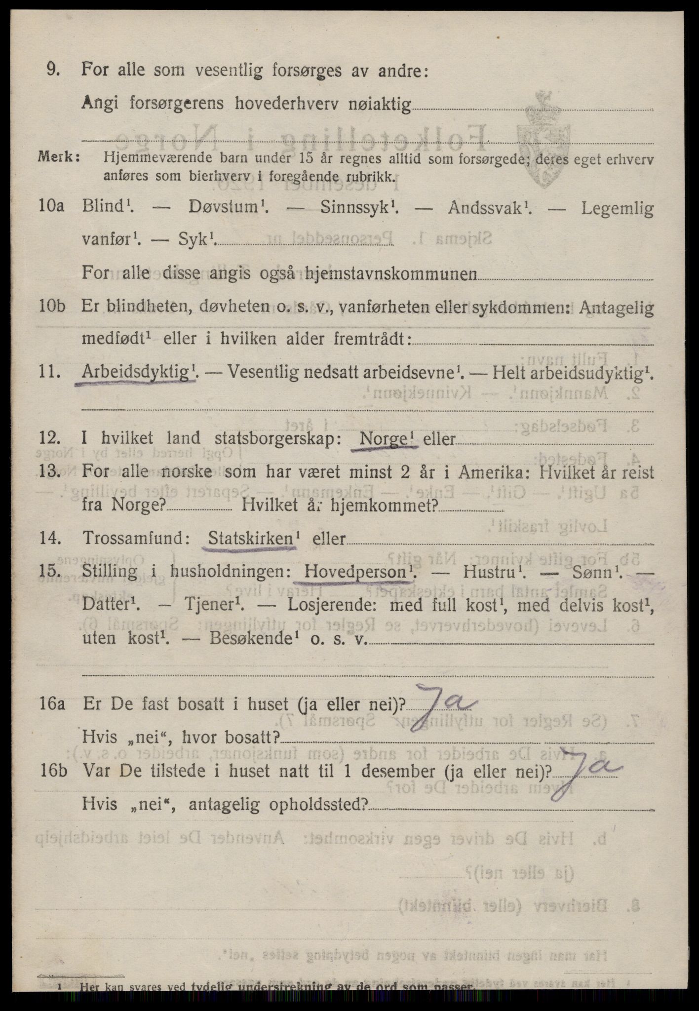 SAT, Folketelling 1920 for 1521 Vartdal herred, 1920, s. 1168