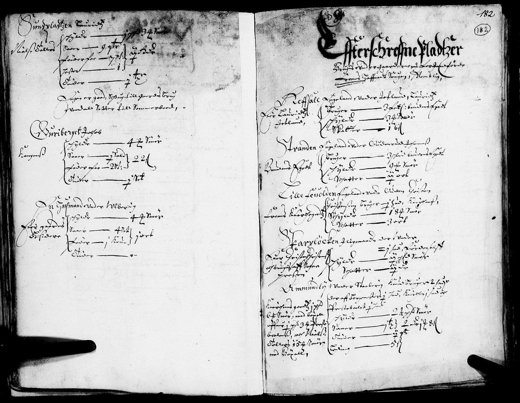 Rentekammeret inntil 1814, Realistisk ordnet avdeling, AV/RA-EA-4070/N/Nb/Nba/L0014: Gudbrandsdalen fogderi, 1. del, 1668, s. 181b-182a