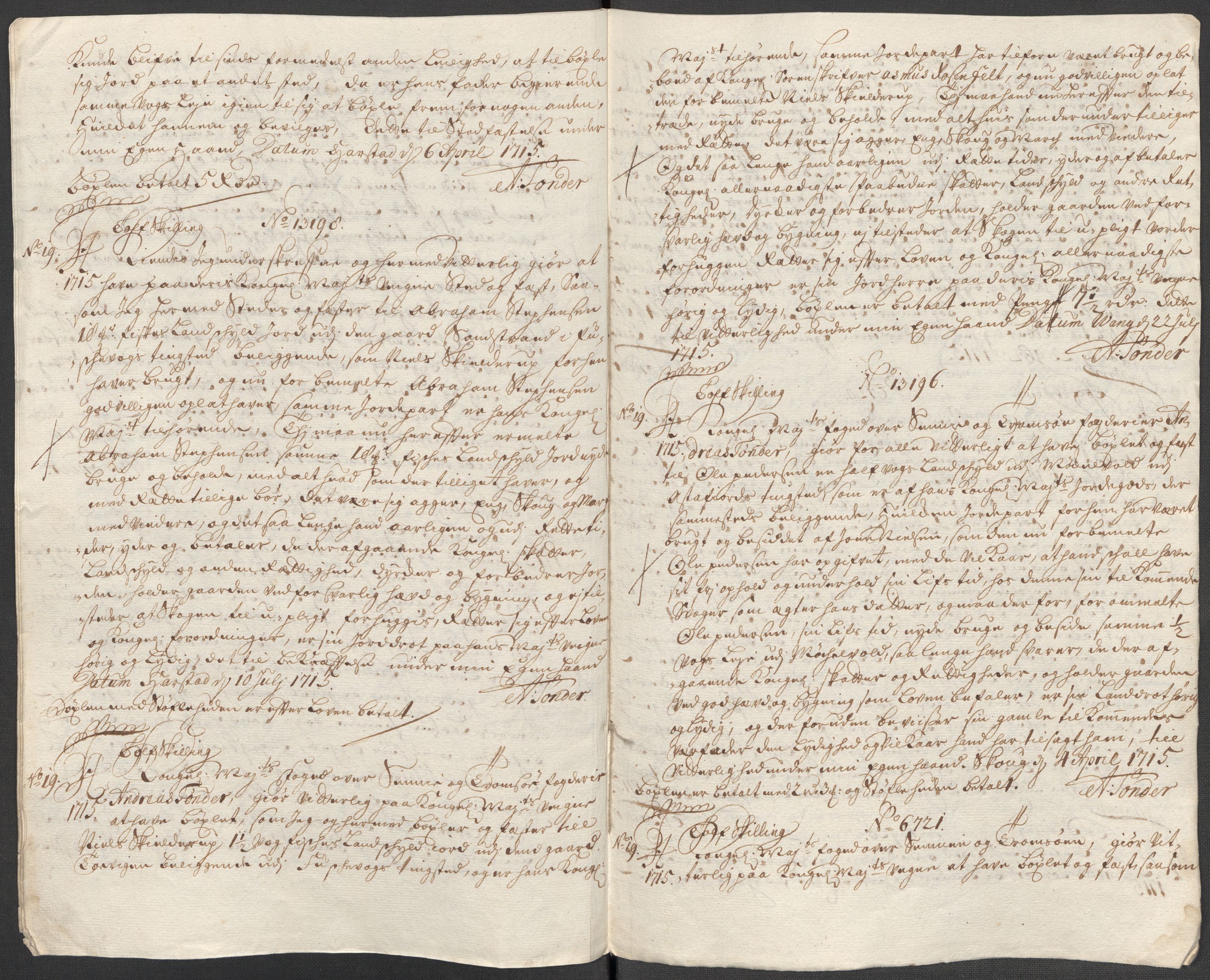 Rentekammeret inntil 1814, Reviderte regnskaper, Fogderegnskap, RA/EA-4092/R68/L4761: Fogderegnskap Senja og Troms, 1715, s. 230