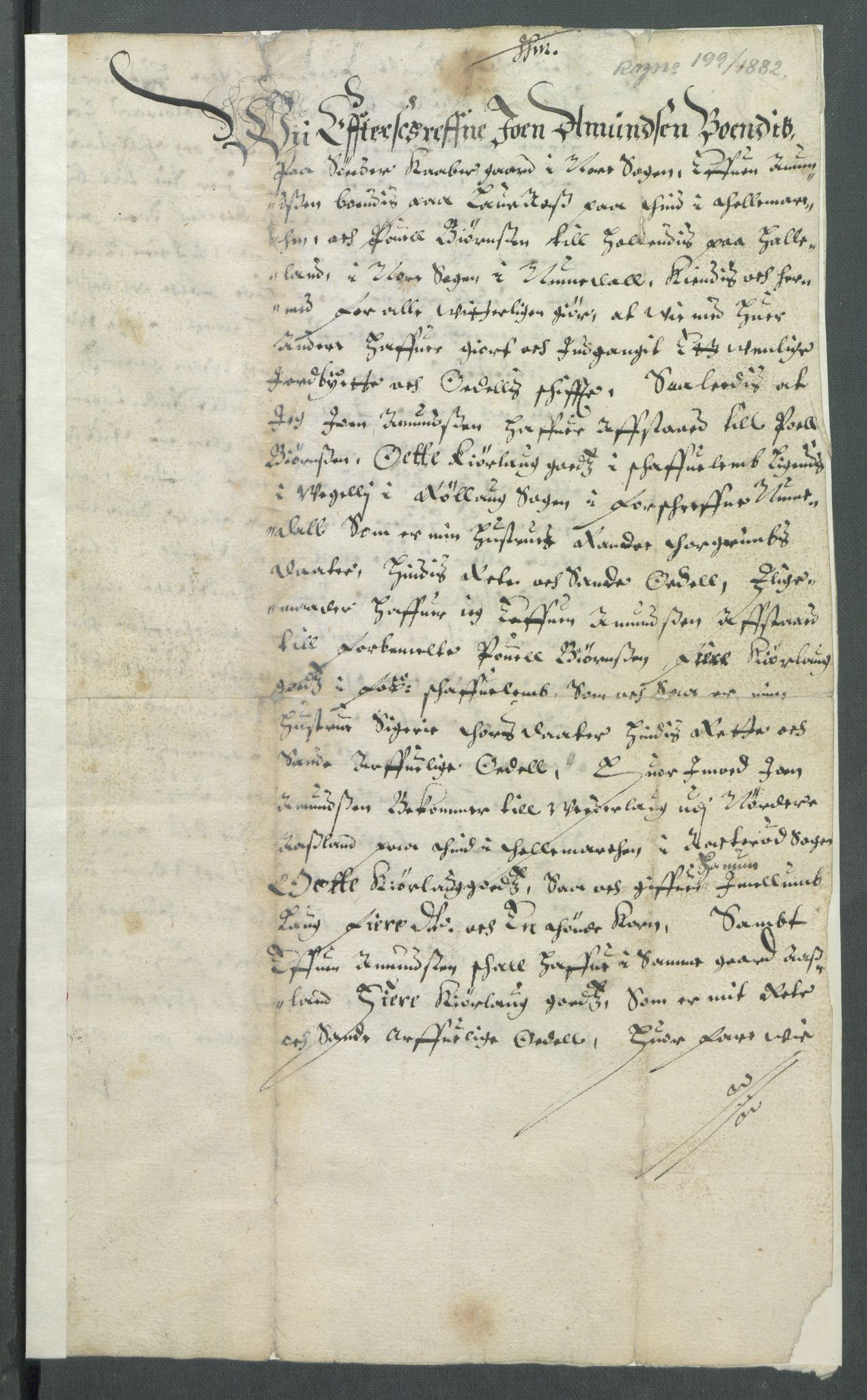 Riksarkivets diplomsamling, AV/RA-EA-5965/F02/L0160: Dokumenter, 1647, s. 19