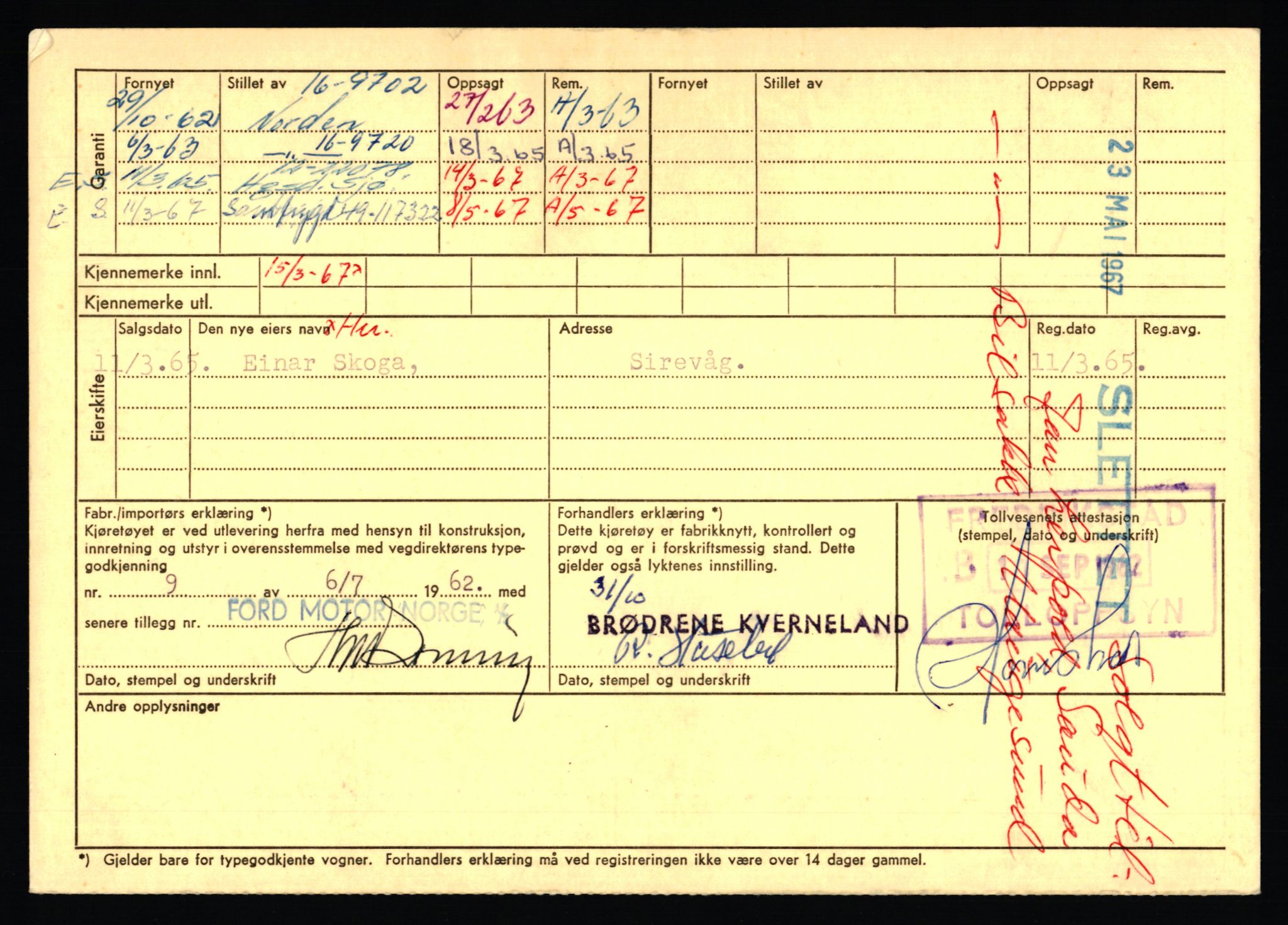 Stavanger trafikkstasjon, AV/SAST-A-101942/0/F/L0054: L-54200 - L-55699, 1930-1971, s. 2476