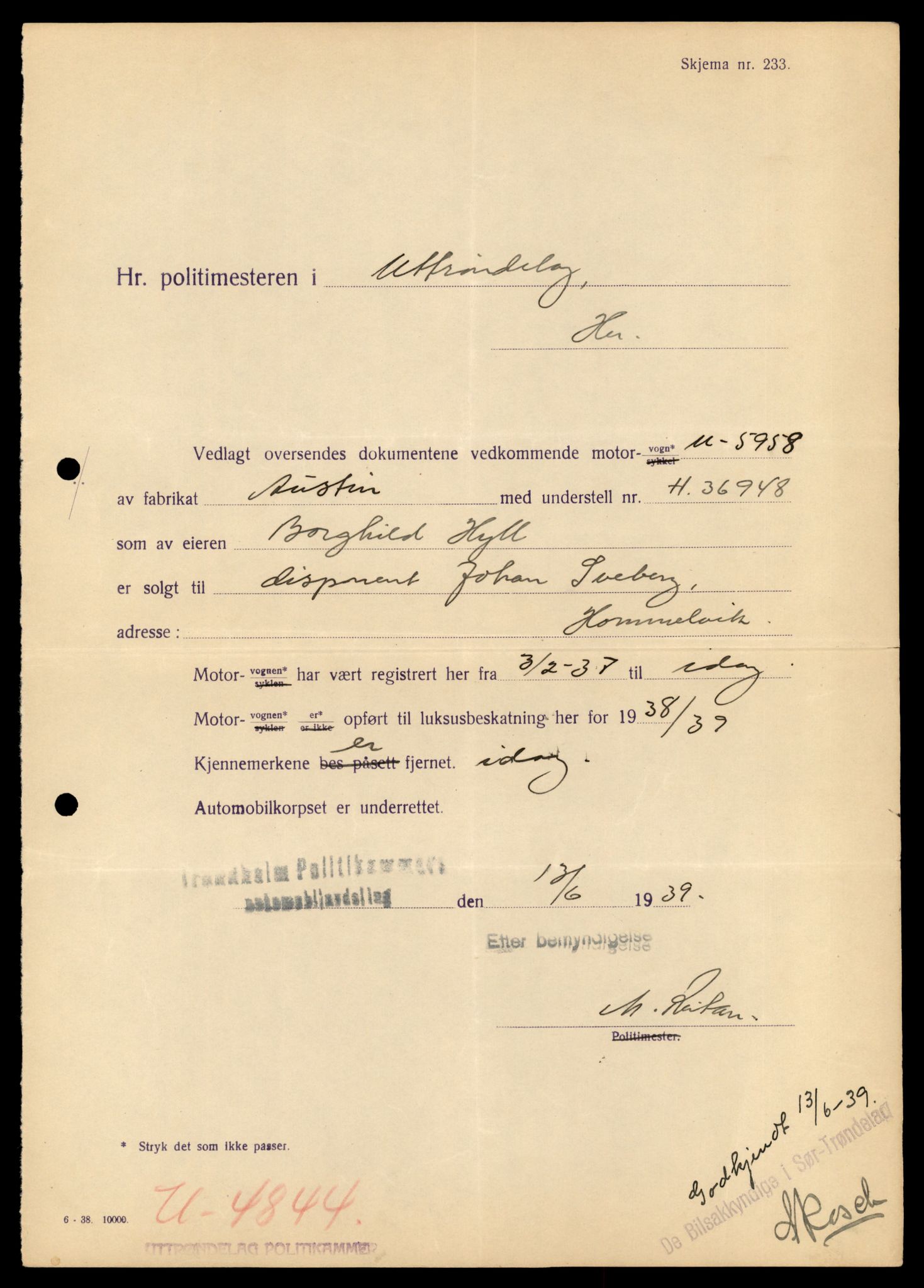 Møre og Romsdal vegkontor - Ålesund trafikkstasjon, AV/SAT-A-4099/F/Fe/L0044: Registreringskort for kjøretøy T 14205 - T 14319, 1927-1998, s. 1728