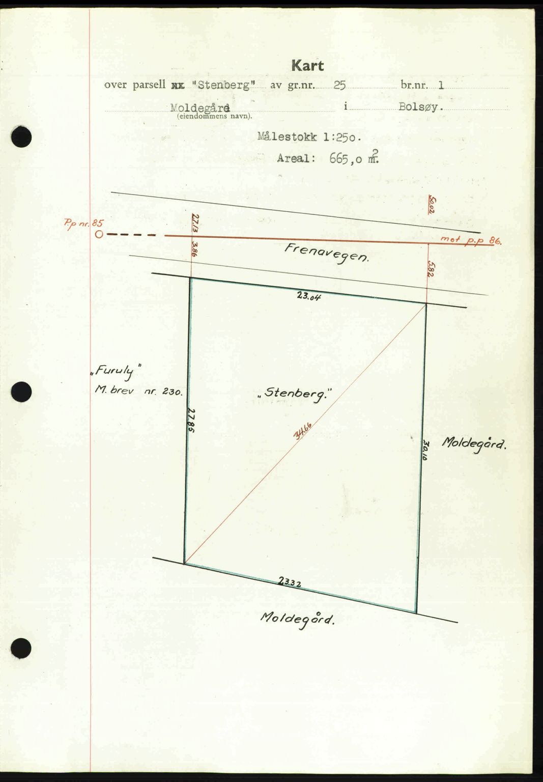 Romsdal sorenskriveri, AV/SAT-A-4149/1/2/2C: Pantebok nr. A22, 1947-1947, Dagboknr: 575/1947