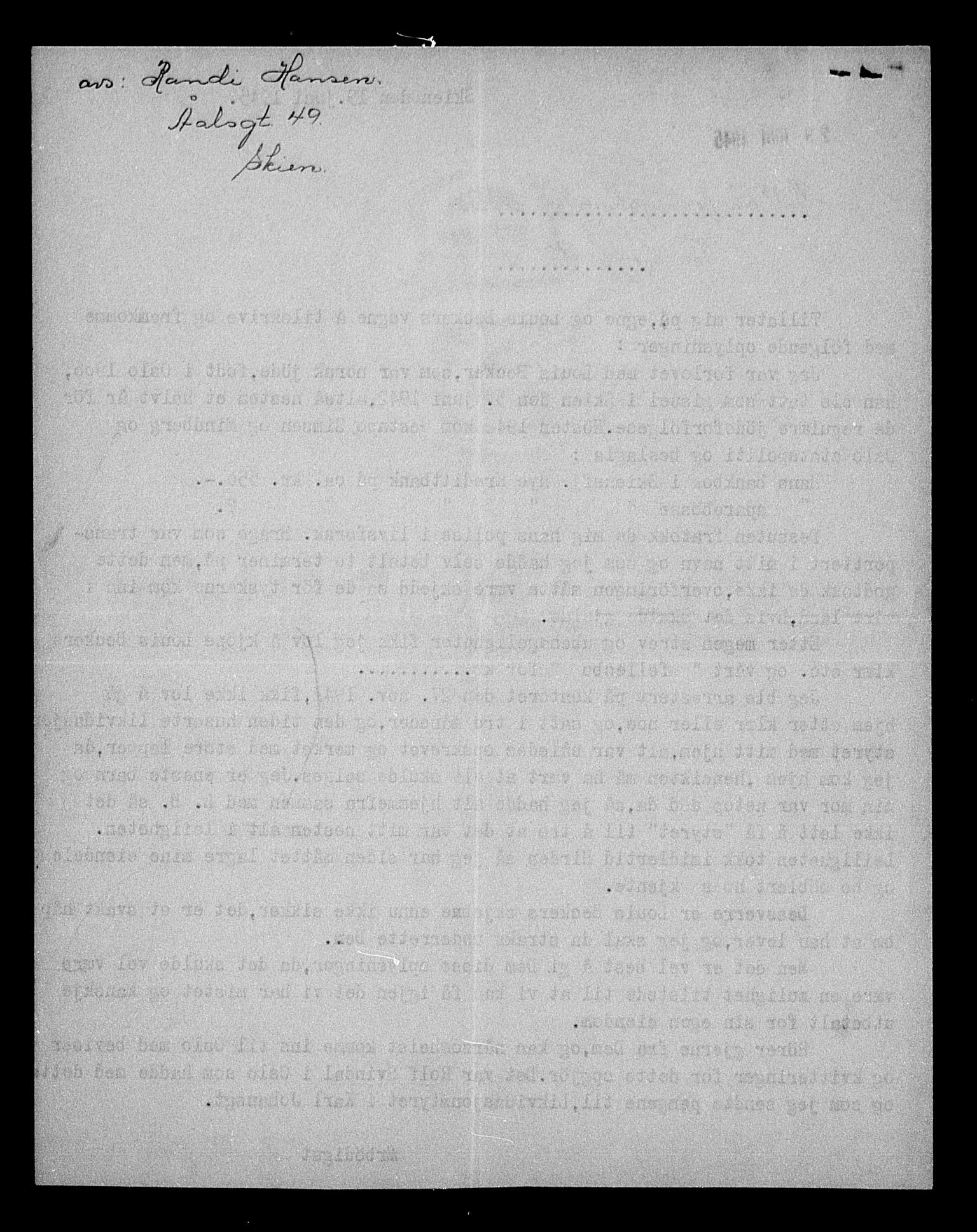 Justisdepartementet, Tilbakeføringskontoret for inndratte formuer, AV/RA-S-1564/H/Hc/Hcd/L0990: --, 1945-1947, s. 496