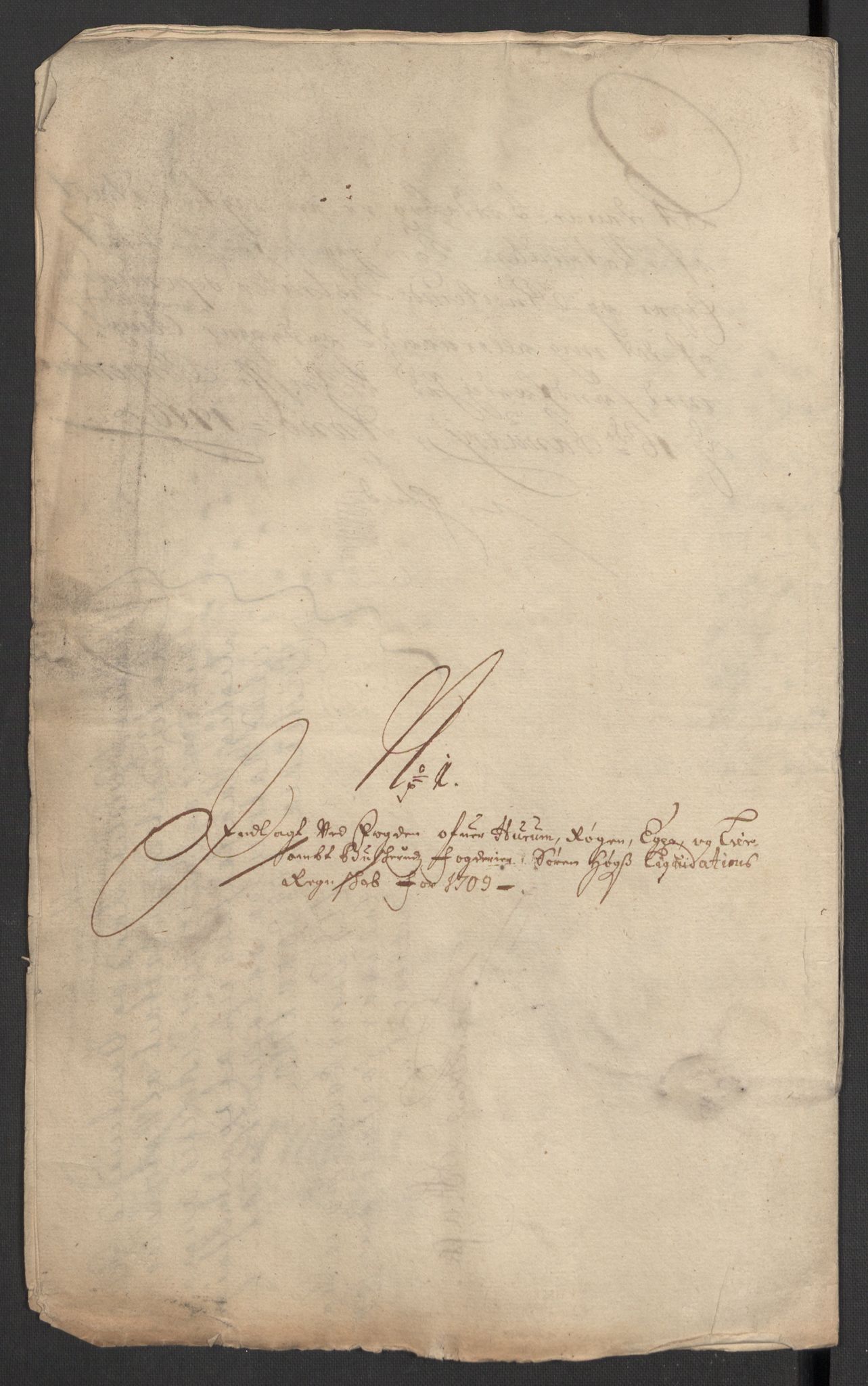 Rentekammeret inntil 1814, Reviderte regnskaper, Fogderegnskap, RA/EA-4092/R31/L1703: Fogderegnskap Hurum, Røyken, Eiker, Lier og Buskerud, 1709, s. 23