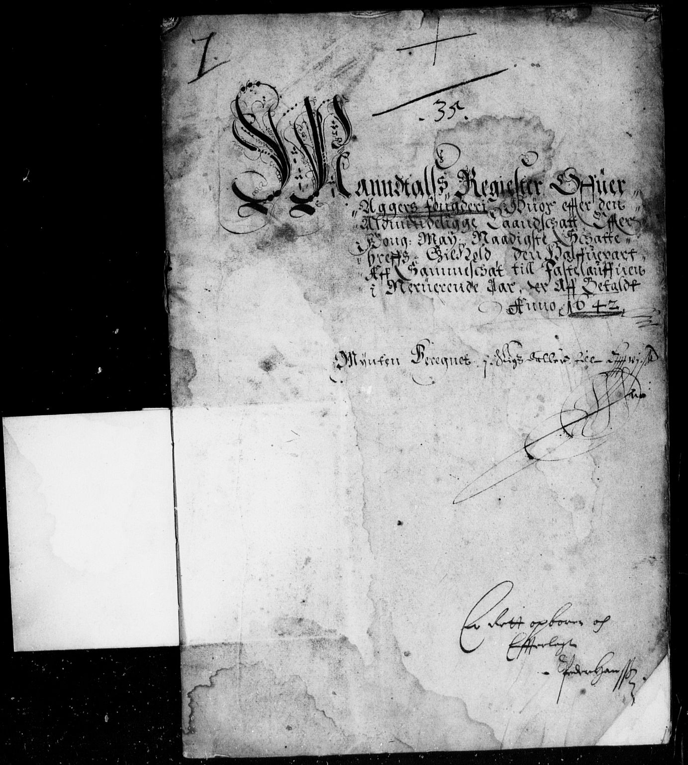 Rentekammeret inntil 1814, Reviderte regnskaper, Lensregnskaper, AV/RA-EA-5023/R/Rb/Rba/L0159: Akershus len, 1641-1642