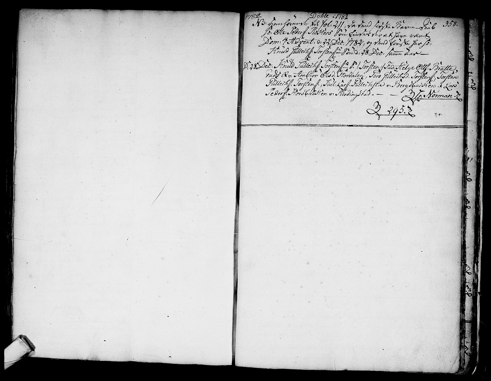 Kongsberg kirkebøker, SAKO/A-22/F/Fa/L0005: Ministerialbok nr. I 5, 1769-1782, s. 358