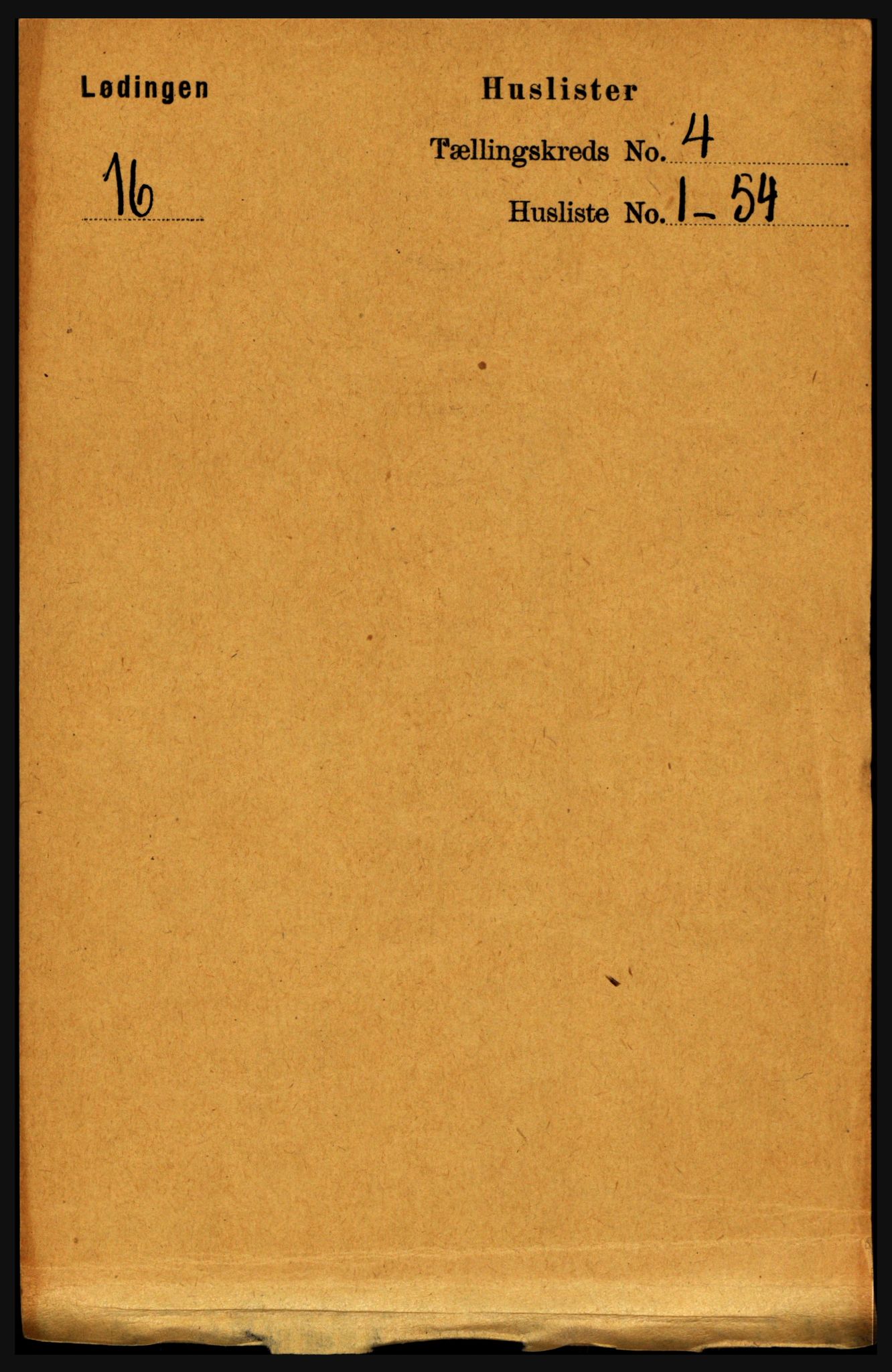 RA, Folketelling 1891 for 1851 Lødingen herred, 1891, s. 1875
