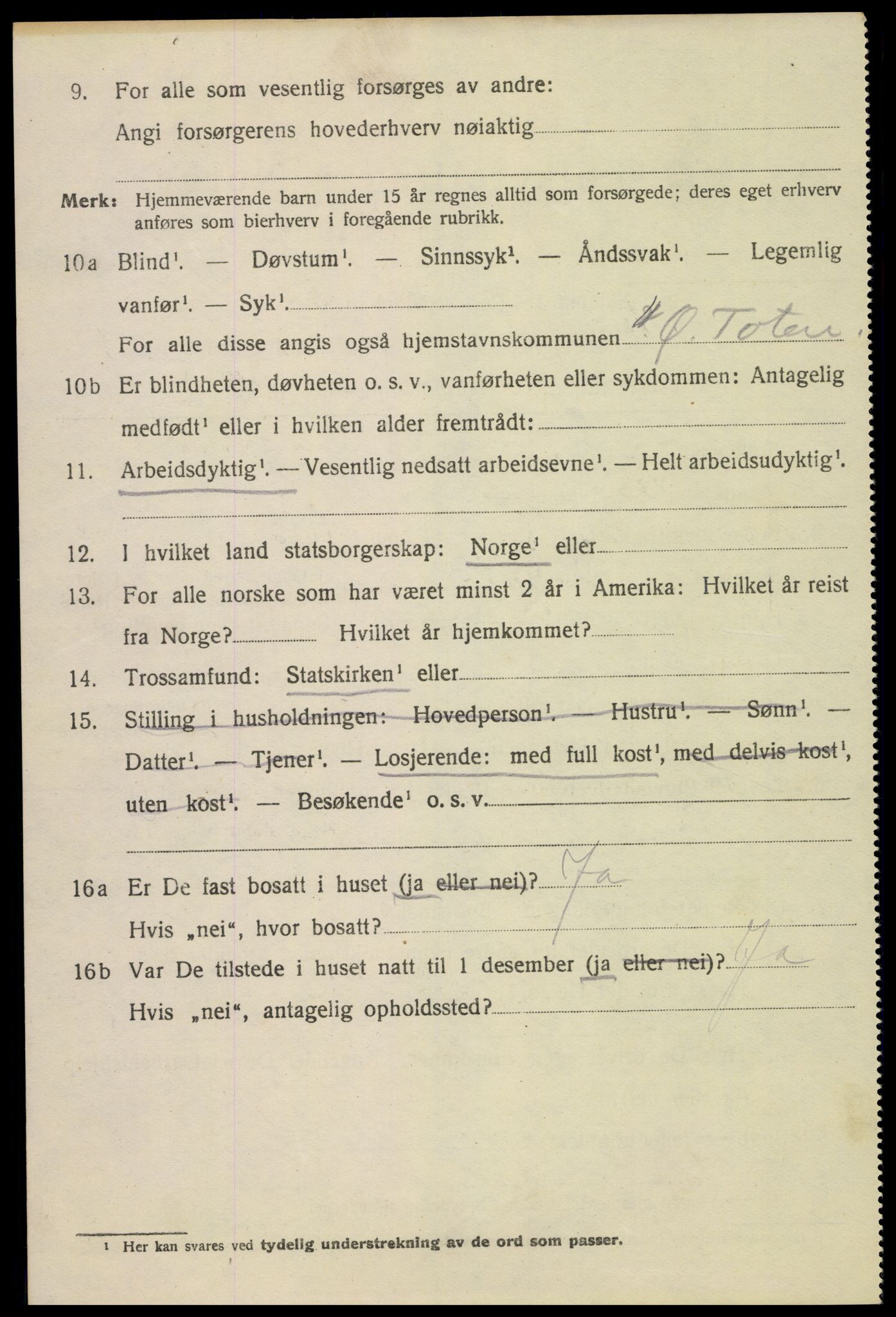 SAH, Folketelling 1920 for 0401 Hamar kjøpstad, 1920, s. 8906