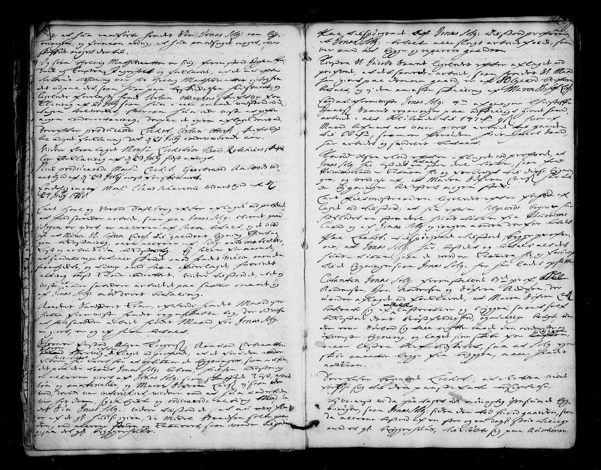 Follo sorenskriveri, AV/SAO-A-10274/F/Fb/Fba/L0032: Tingbok, 1718-1721, s. 19b-20a