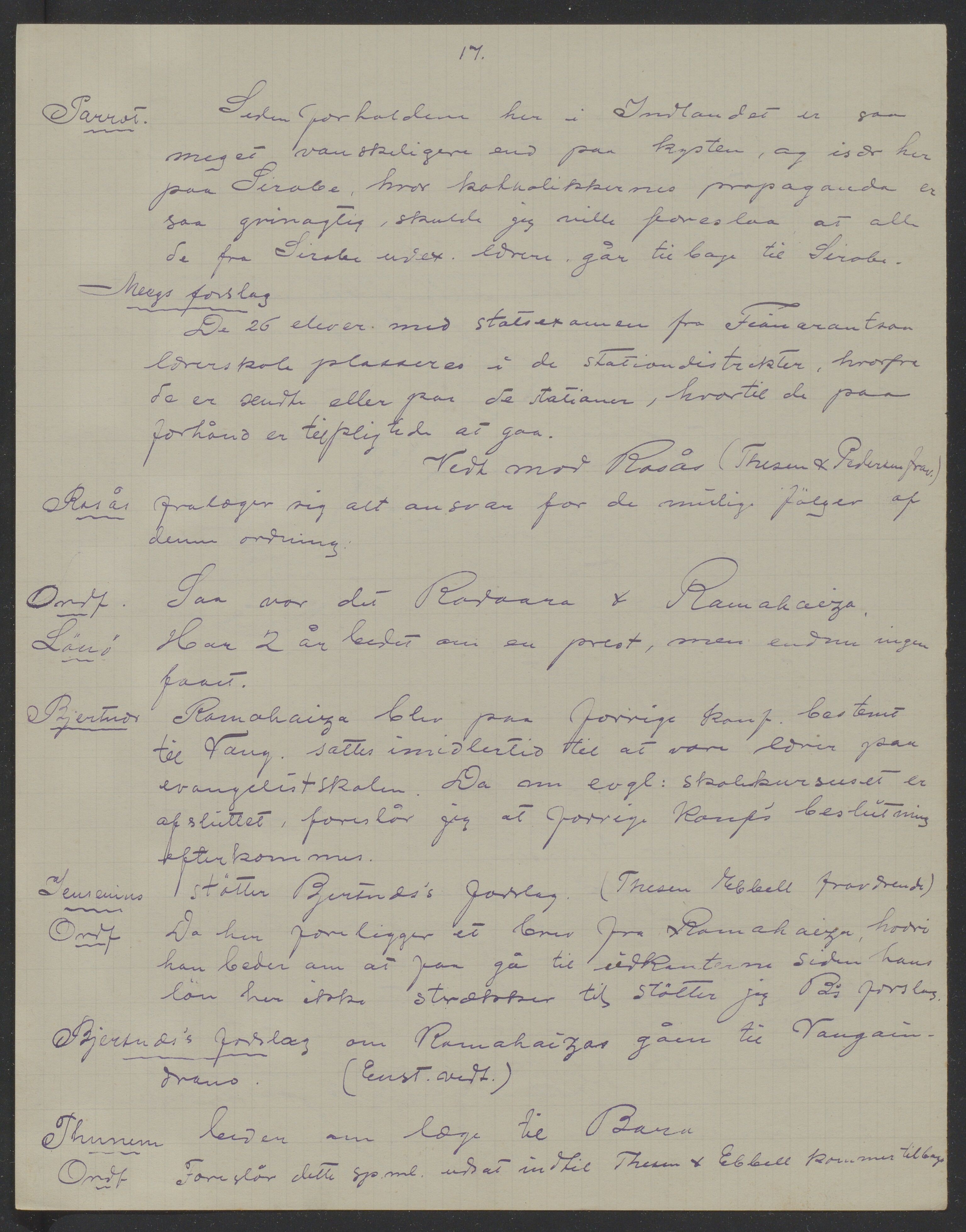 Det Norske Misjonsselskap - hovedadministrasjonen, VID/MA-A-1045/D/Da/Daa/L0043/0010: Konferansereferat og årsberetninger / Konferansereferat fra Madagaskar Innland, del II., 1900