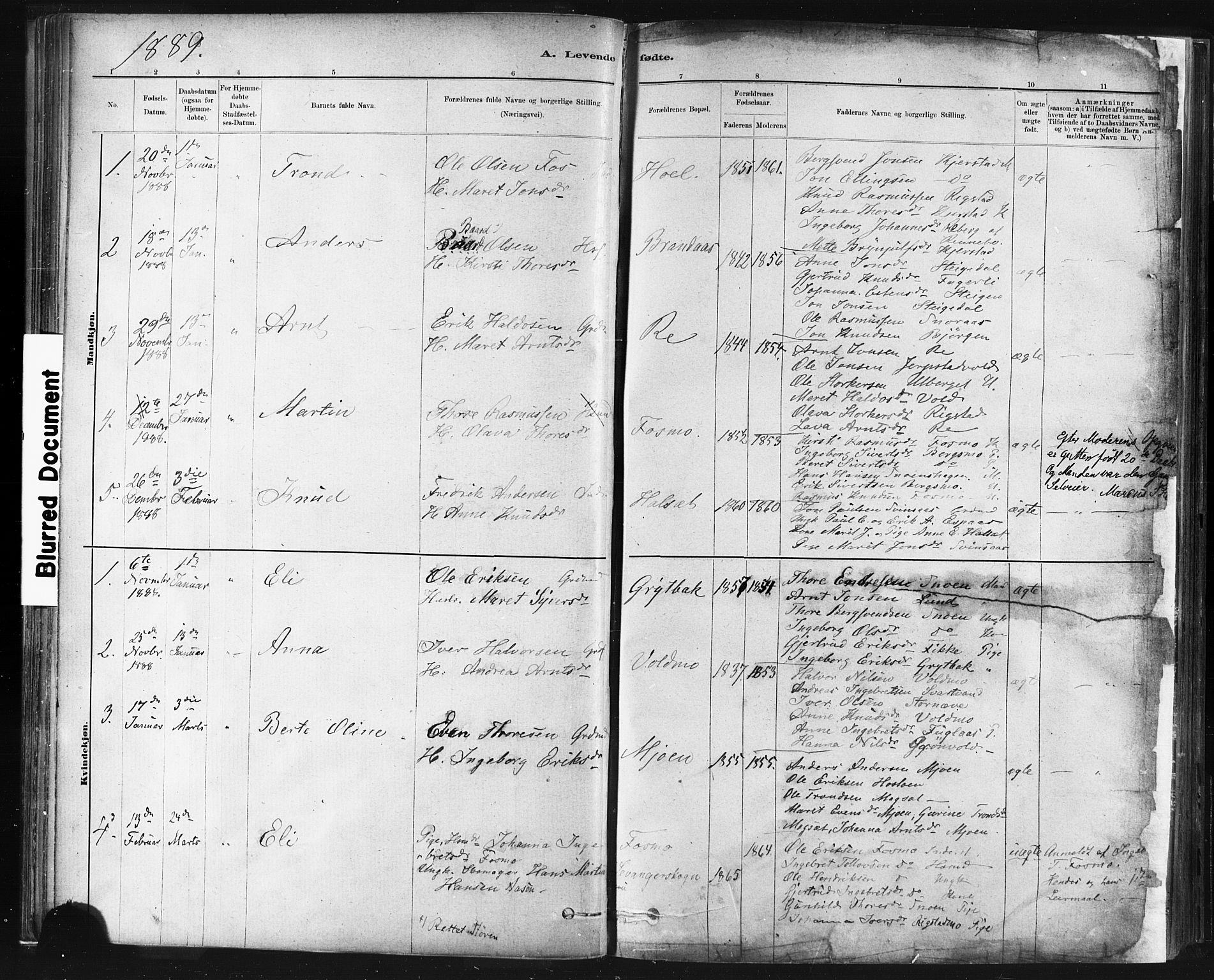 Ministerialprotokoller, klokkerbøker og fødselsregistre - Sør-Trøndelag, SAT/A-1456/672/L0857: Ministerialbok nr. 672A09, 1882-1893, s. 66