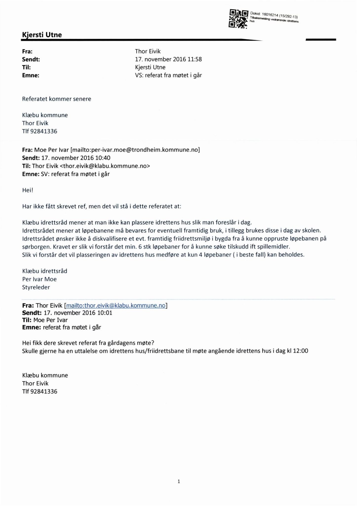 Klæbu Kommune, TRKO/KK/04-UO/L008: Utvalg for oppvekst - Møtedokumenter, 2017, s. 39