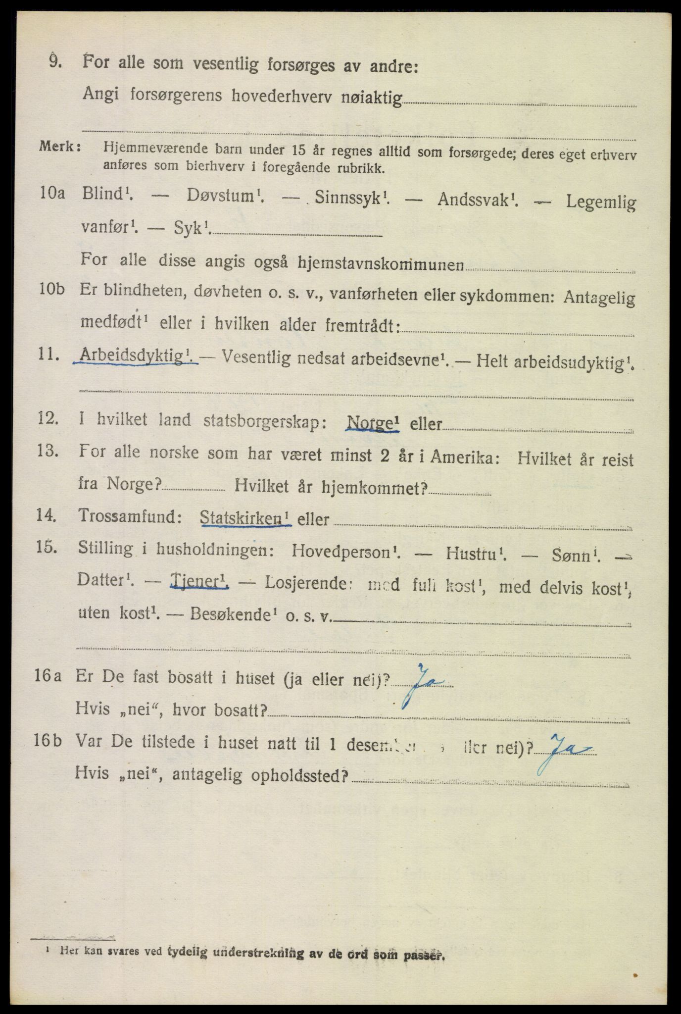 SAH, Folketelling 1920 for 0541 Etnedal herred, 1920, s. 3961