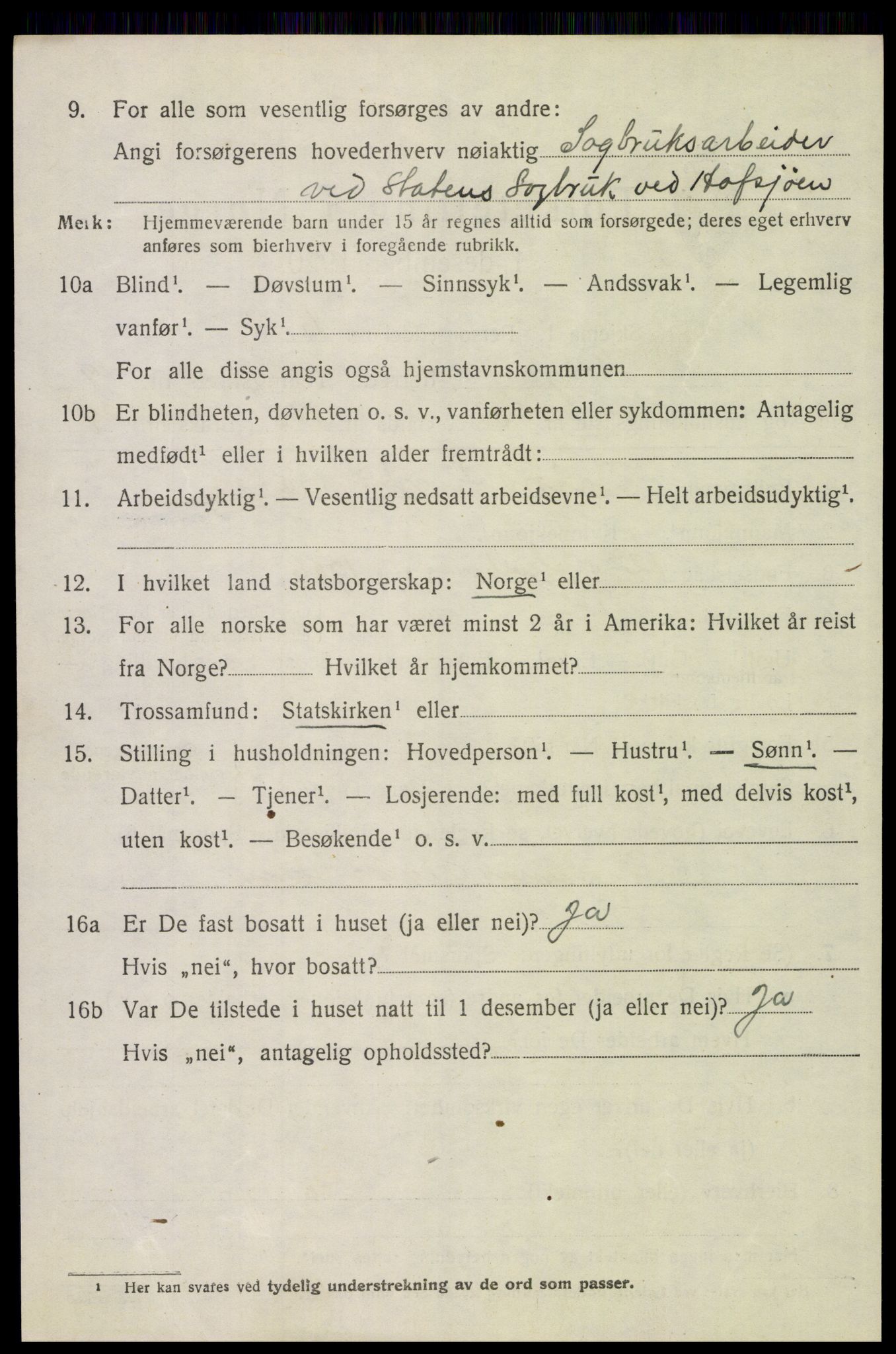 SAH, Folketelling 1920 for 0436 Tolga herred, 1920, s. 8538