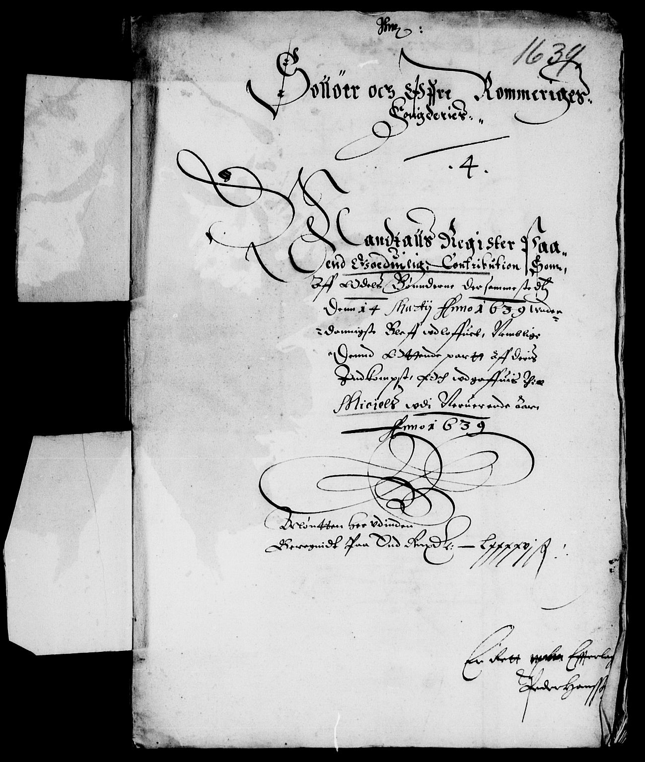 Rentekammeret inntil 1814, Reviderte regnskaper, Lensregnskaper, AV/RA-EA-5023/R/Rb/Rba/L0150: Akershus len, 1639-1641