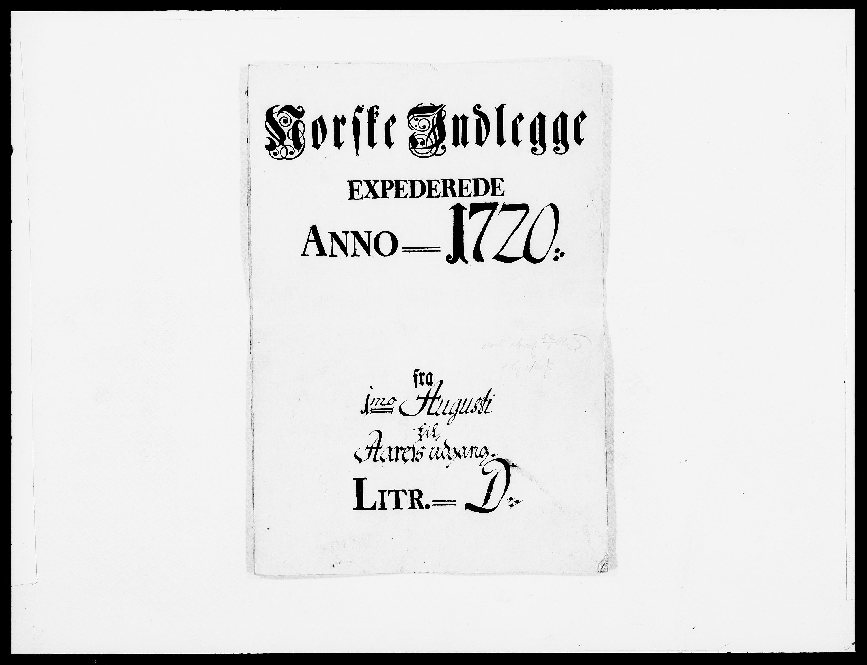 Danske Kanselli 1572-1799, AV/RA-EA-3023/F/Fc/Fcc/Fcca/L0087: Norske innlegg 1572-1799, 1720, s. 372