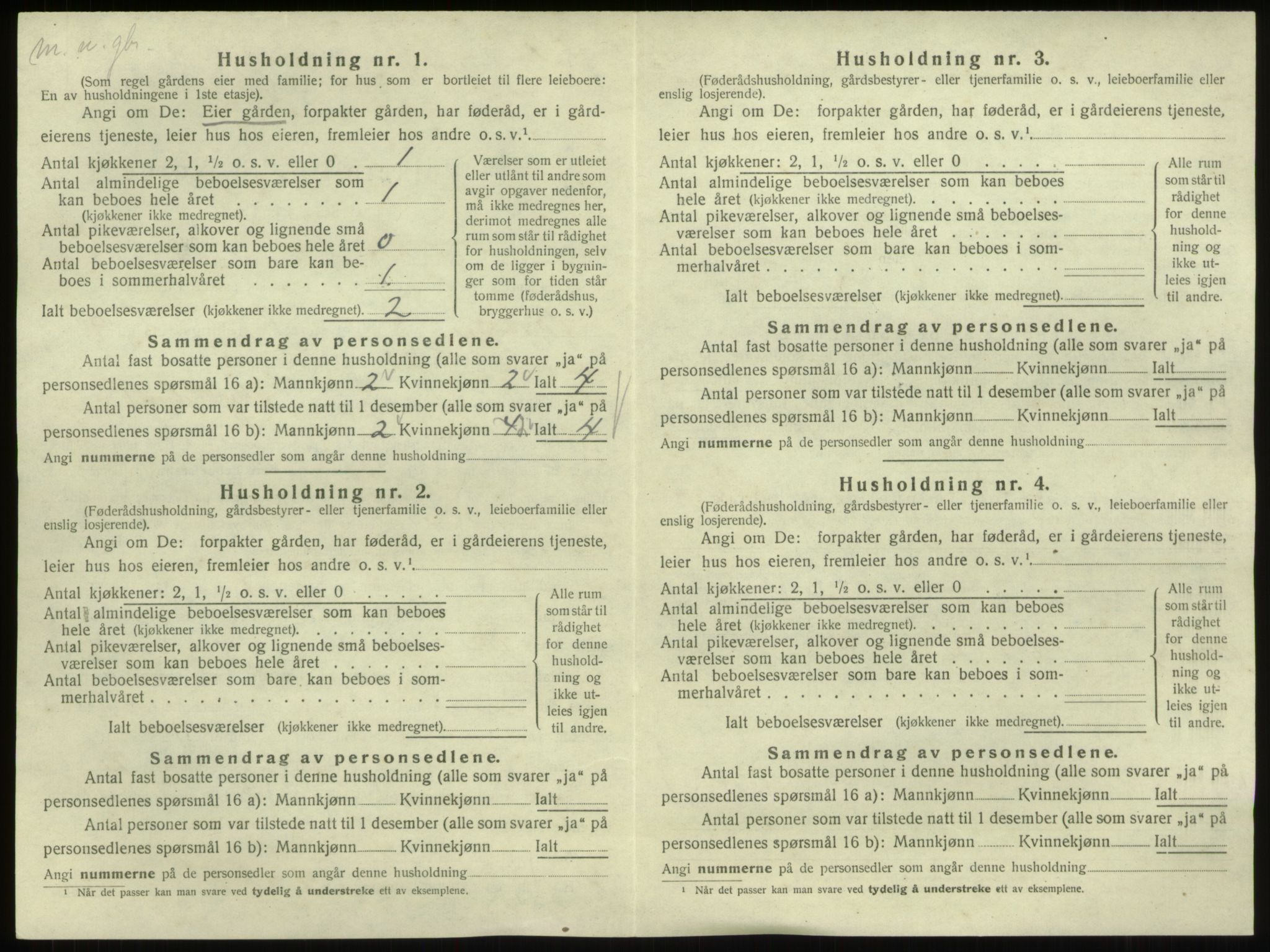 SAB, Folketelling 1920 for 1446 Breim herred, 1920, s. 628