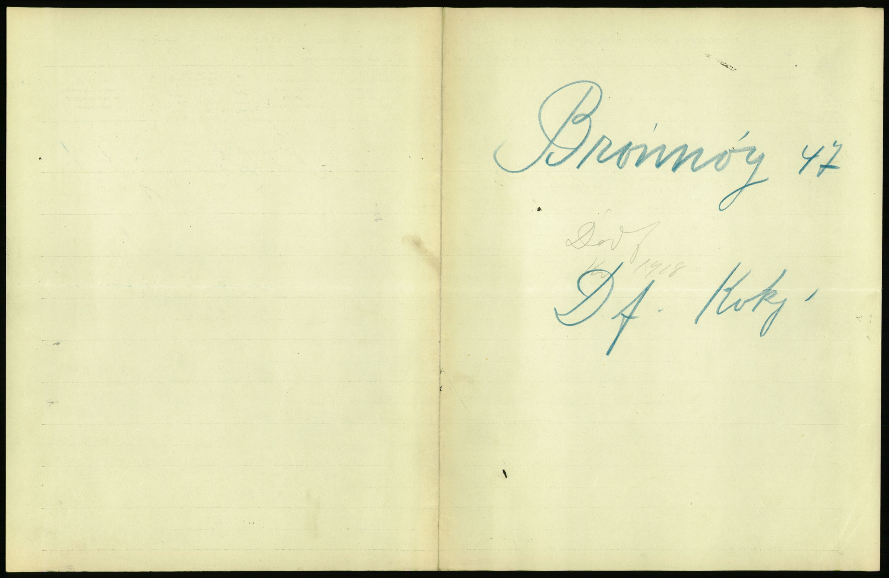 Statistisk sentralbyrå, Sosiodemografiske emner, Befolkning, RA/S-2228/D/Df/Dfb/Dfbh/L0054: Nordland fylke: Gifte, dødfødte. Bygder og byer., 1918, s. 437