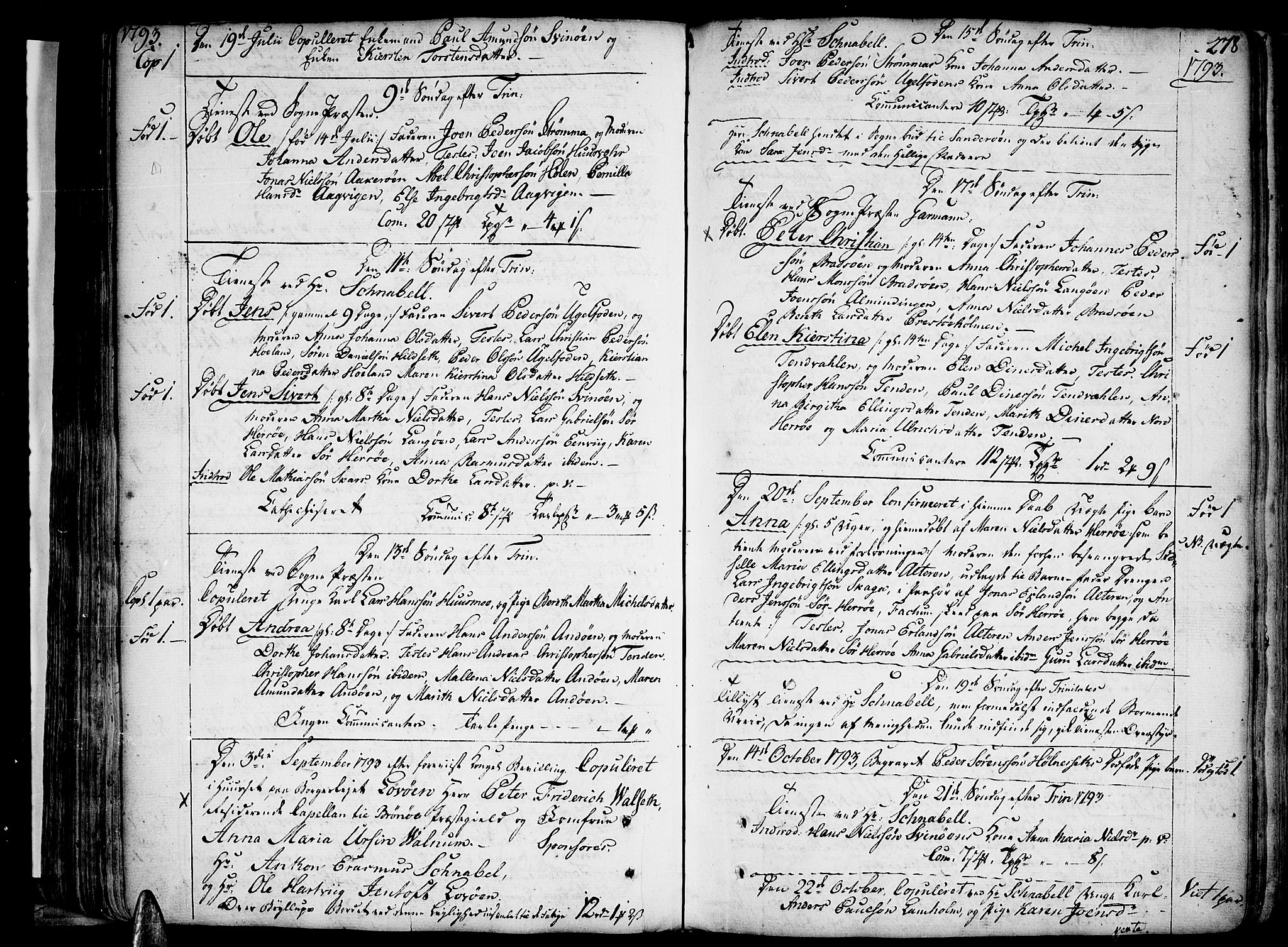 Ministerialprotokoller, klokkerbøker og fødselsregistre - Nordland, AV/SAT-A-1459/830/L0441: Ministerialbok nr. 830A07 /3, 1776-1800, s. 278
