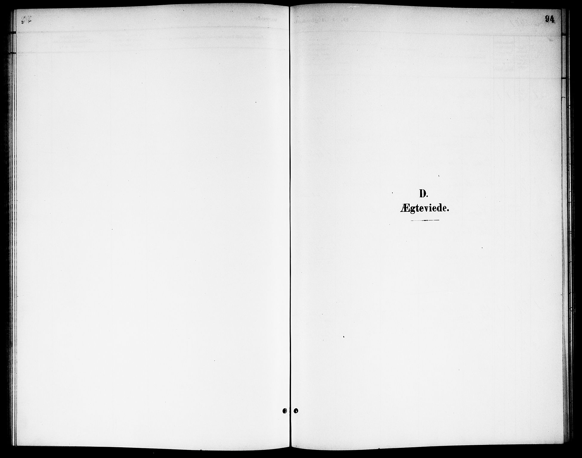 Nes prestekontor Kirkebøker, AV/SAO-A-10410/G/Gb/L0001: Klokkerbok nr. II 1, 1901-1917, s. 94
