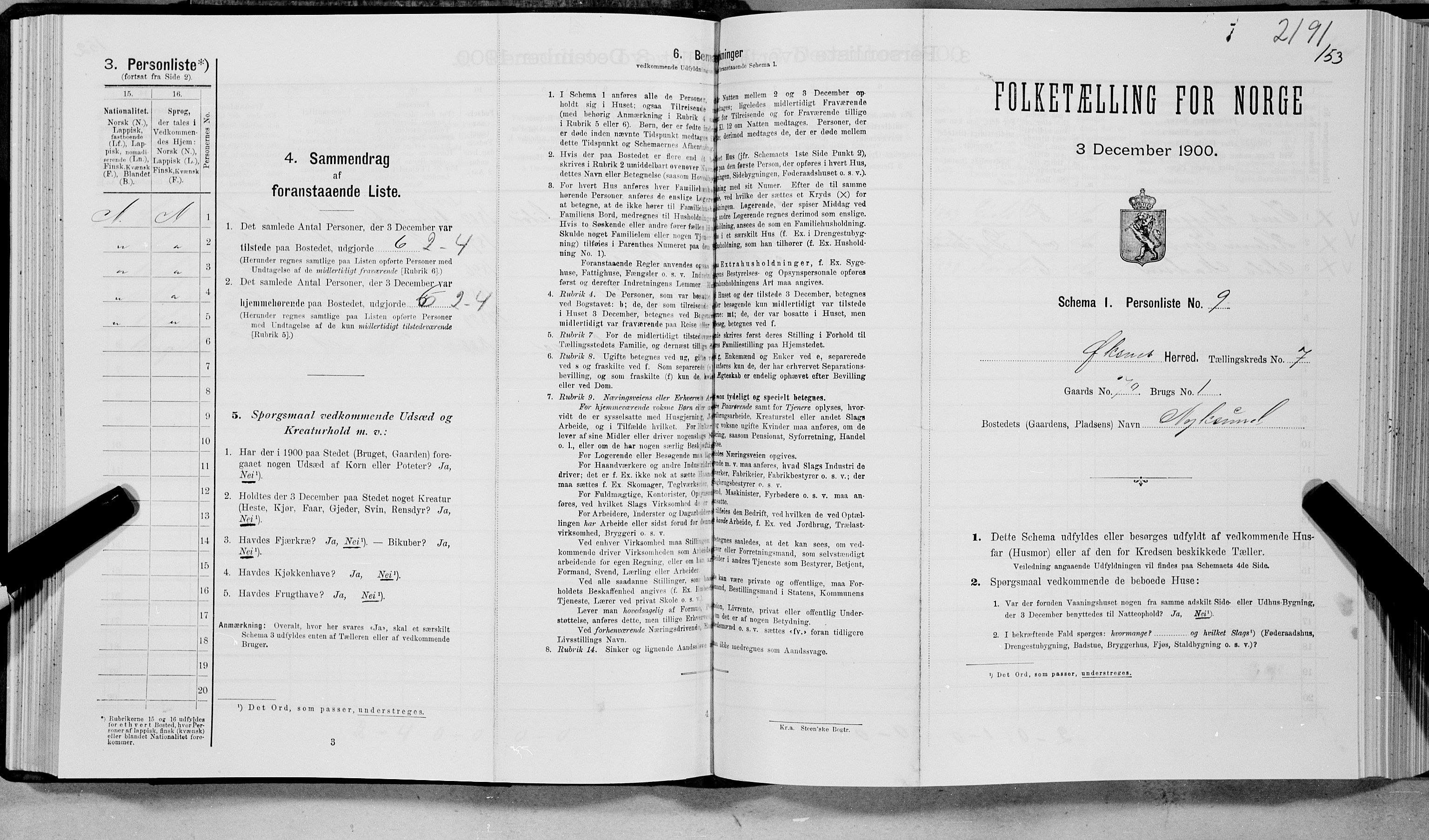 SAT, Folketelling 1900 for 1868 Øksnes herred, 1900, s. 561