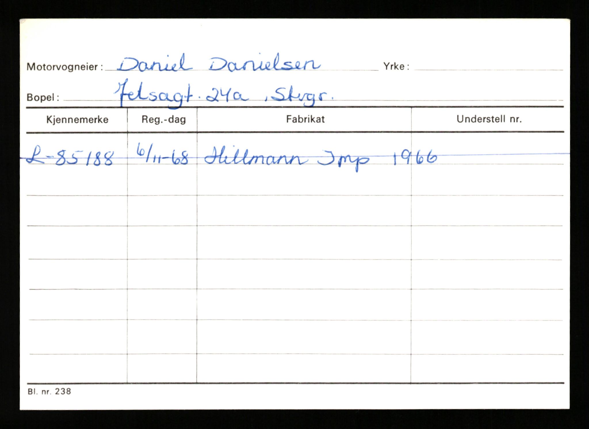 Stavanger trafikkstasjon, AV/SAST-A-101942/0/H/L0006: Dalva - Egersund, 1930-1971, s. 109