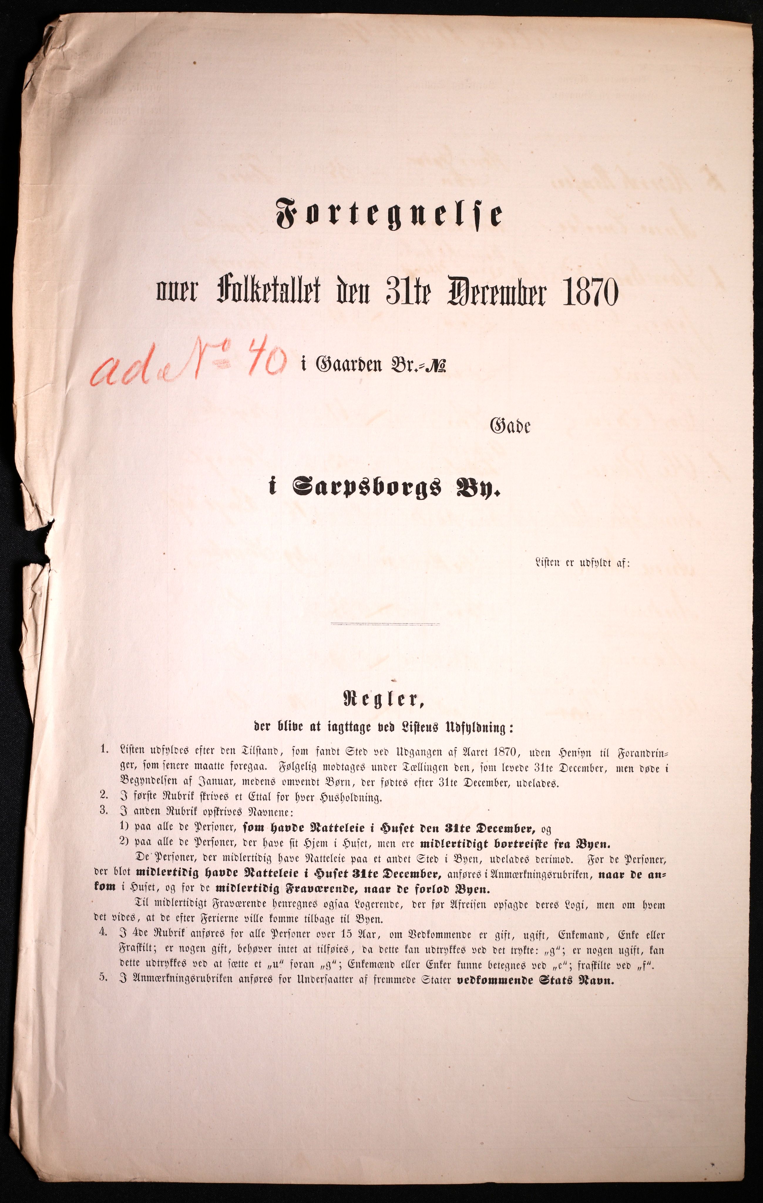 RA, Folketelling 1870 for 0102 Sarpsborg kjøpstad, 1870, s. 317
