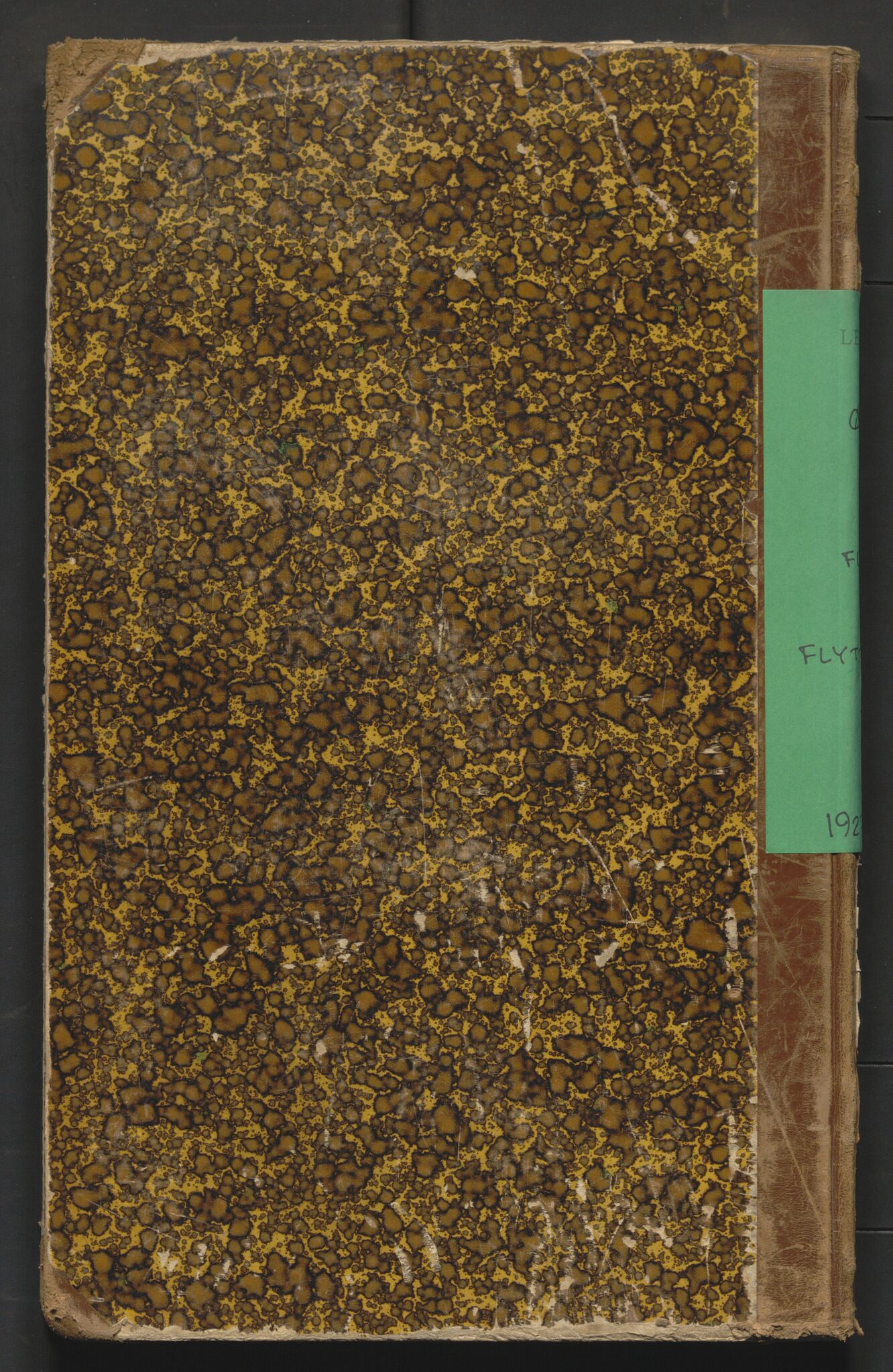 Berg lensmannskontor, AV/SAO-A-10263/I/Ia/L0007: Flytteprotokoll, 1927-1930