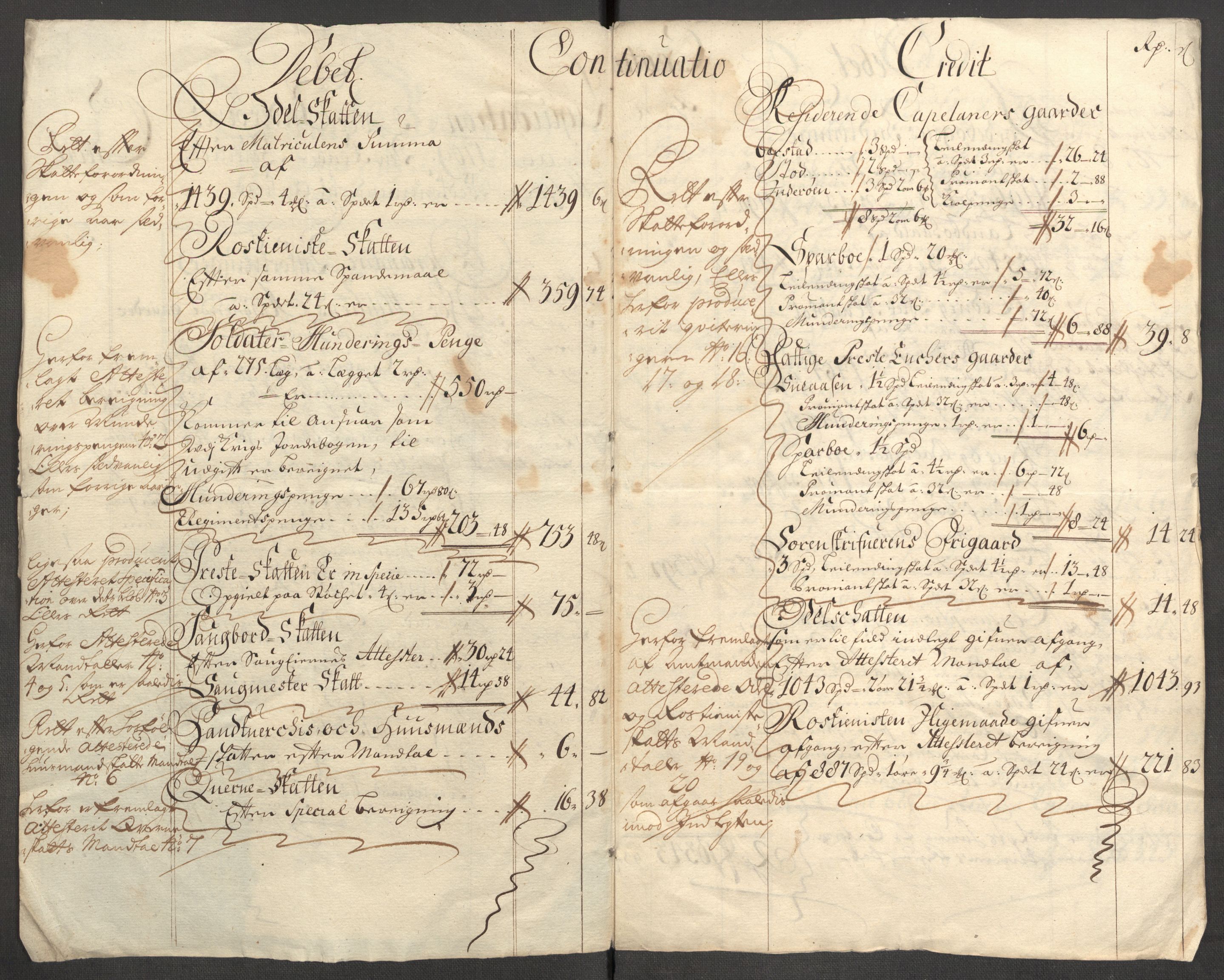 Rentekammeret inntil 1814, Reviderte regnskaper, Fogderegnskap, RA/EA-4092/R63/L4317: Fogderegnskap Inderøy, 1709, s. 21