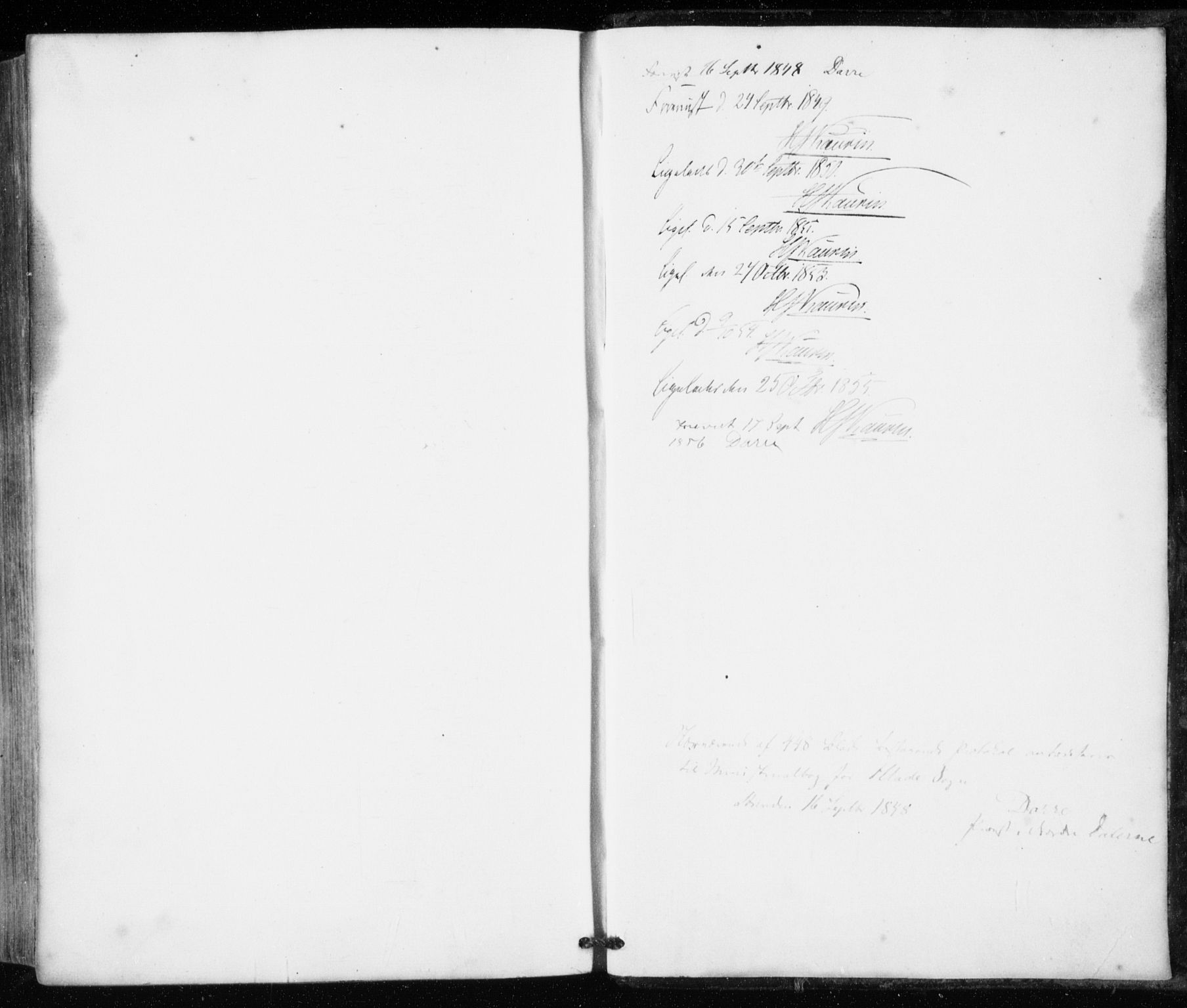 Ministerialprotokoller, klokkerbøker og fødselsregistre - Sør-Trøndelag, AV/SAT-A-1456/606/L0291: Ministerialbok nr. 606A06, 1848-1856